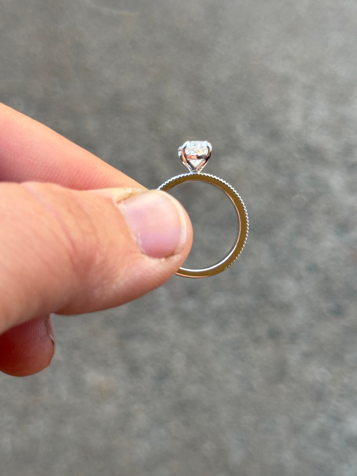 Hattie Sterling Silver Engagement Ring