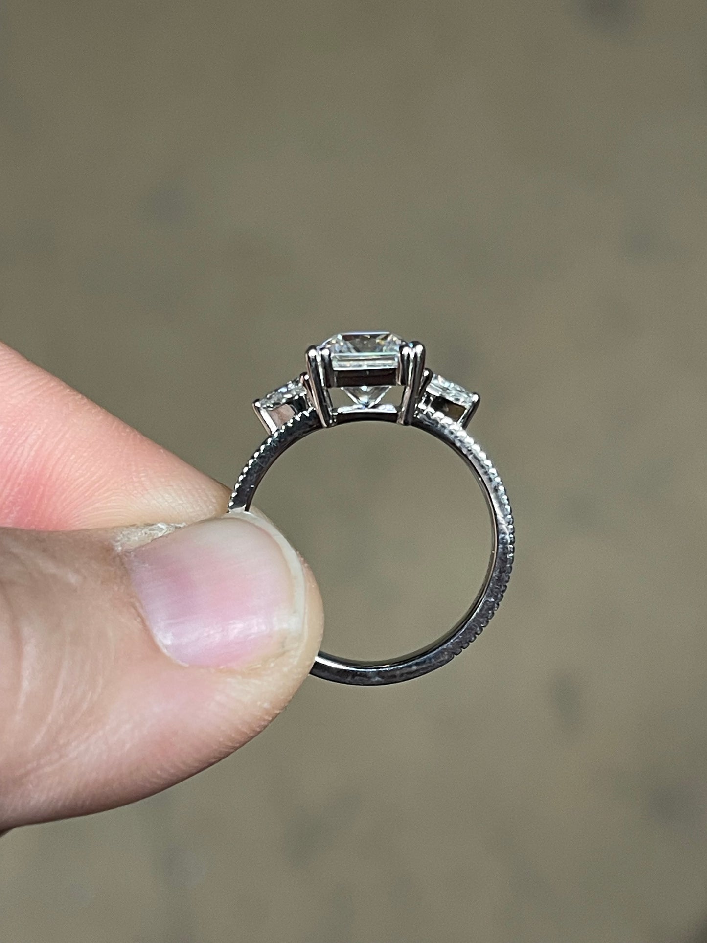 Hassie Sterling Silver Engagement Ring