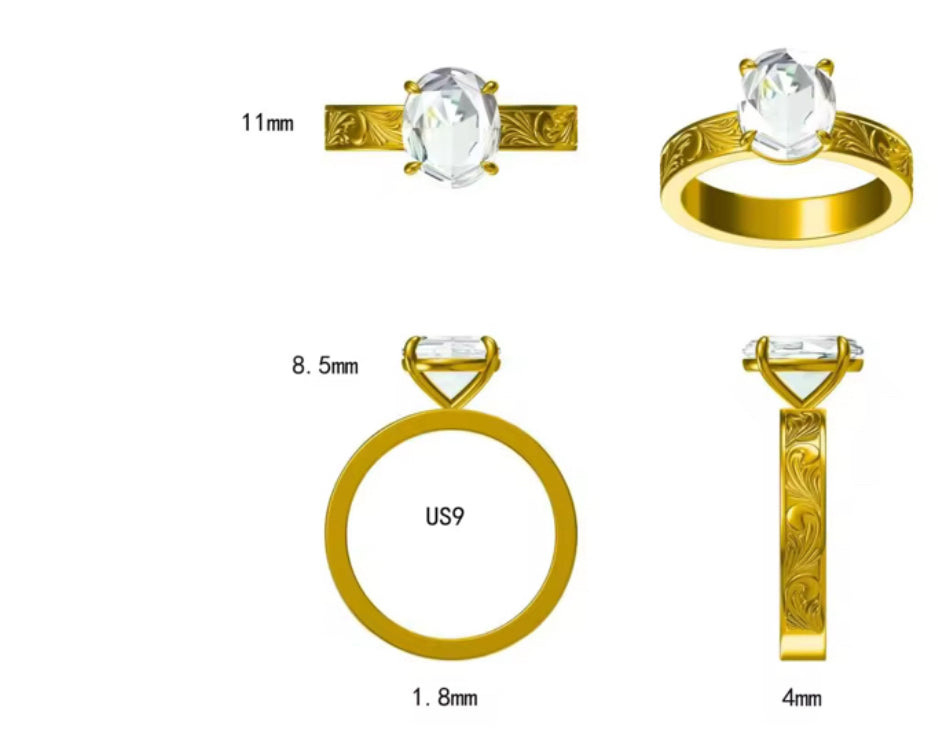 Landon Custom Engagement Ring Engagement Rings Tines Ranch Co