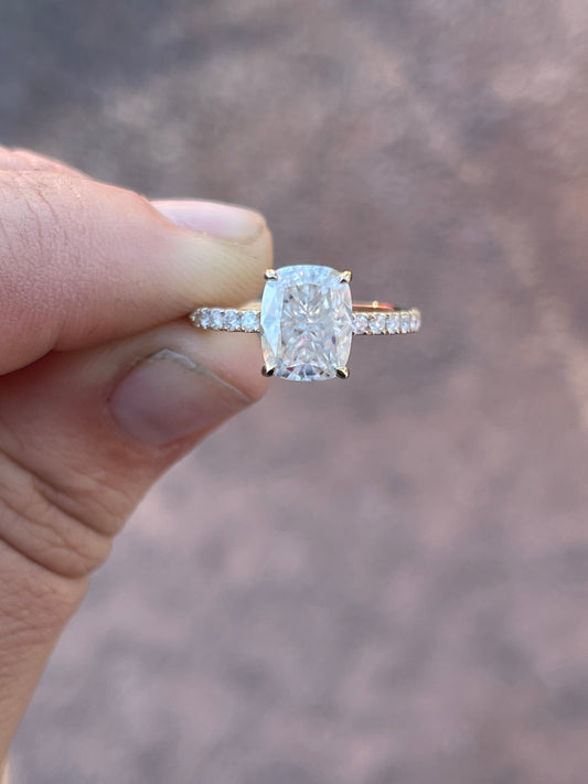 Kodi Hidden Halo Engagement Ring