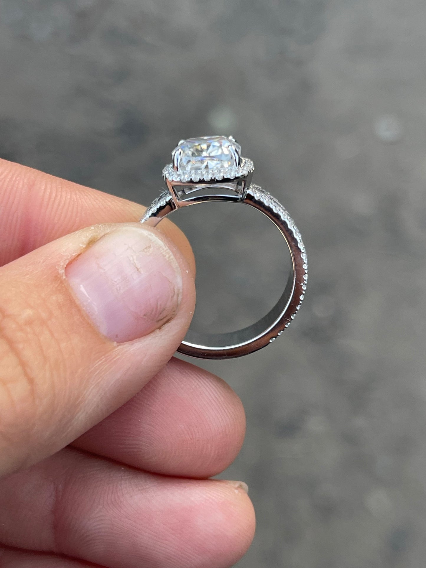 Jean (LP) DIAMOND Engagement Ring