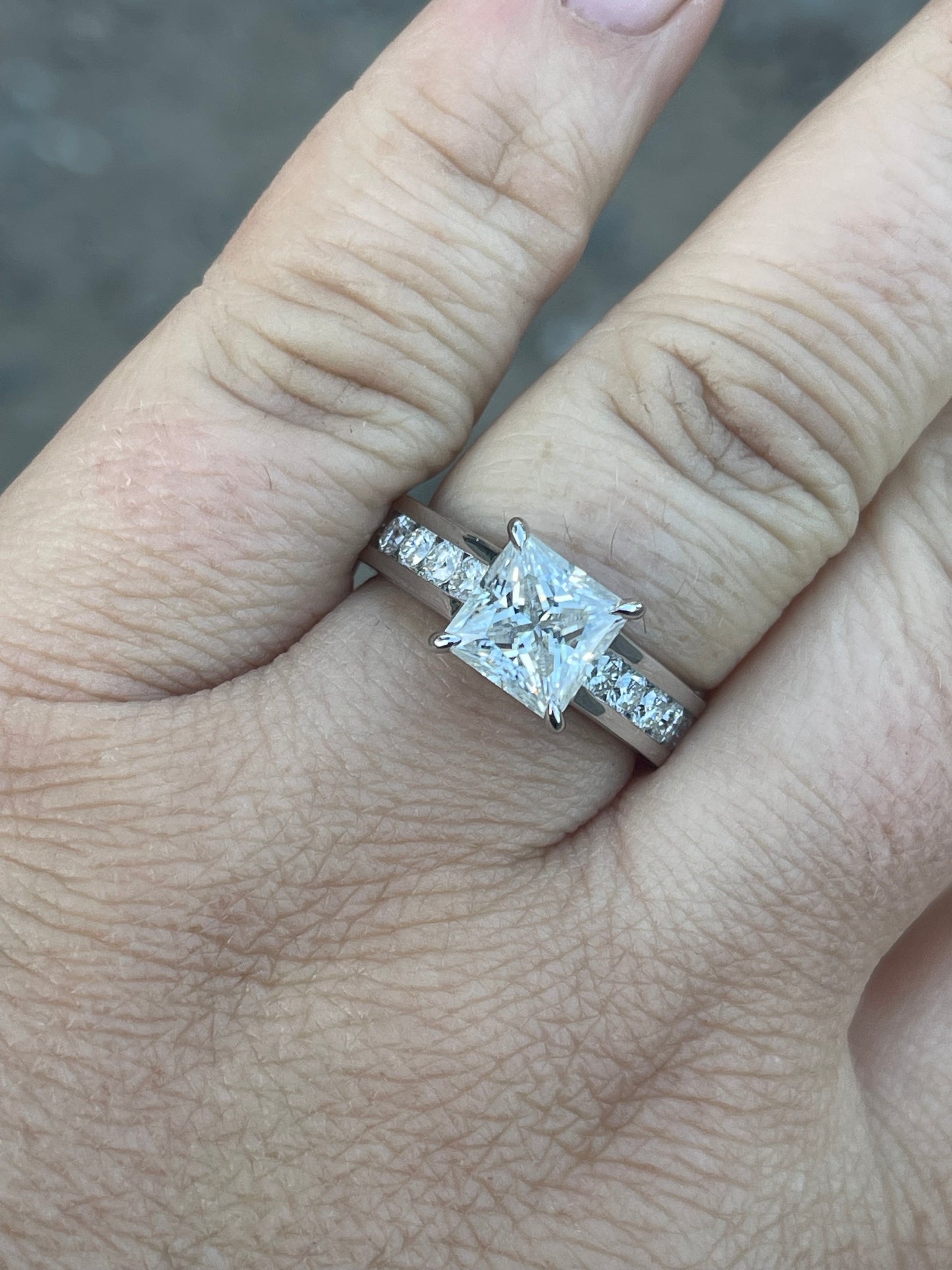 Rusty Cathedral Engagement Ring