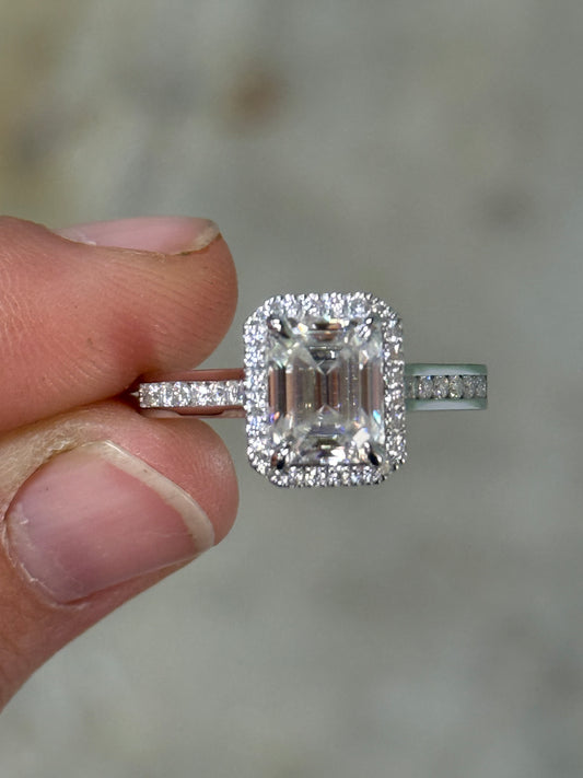 Ren Cathedral Sterling Silver Engagement Ring