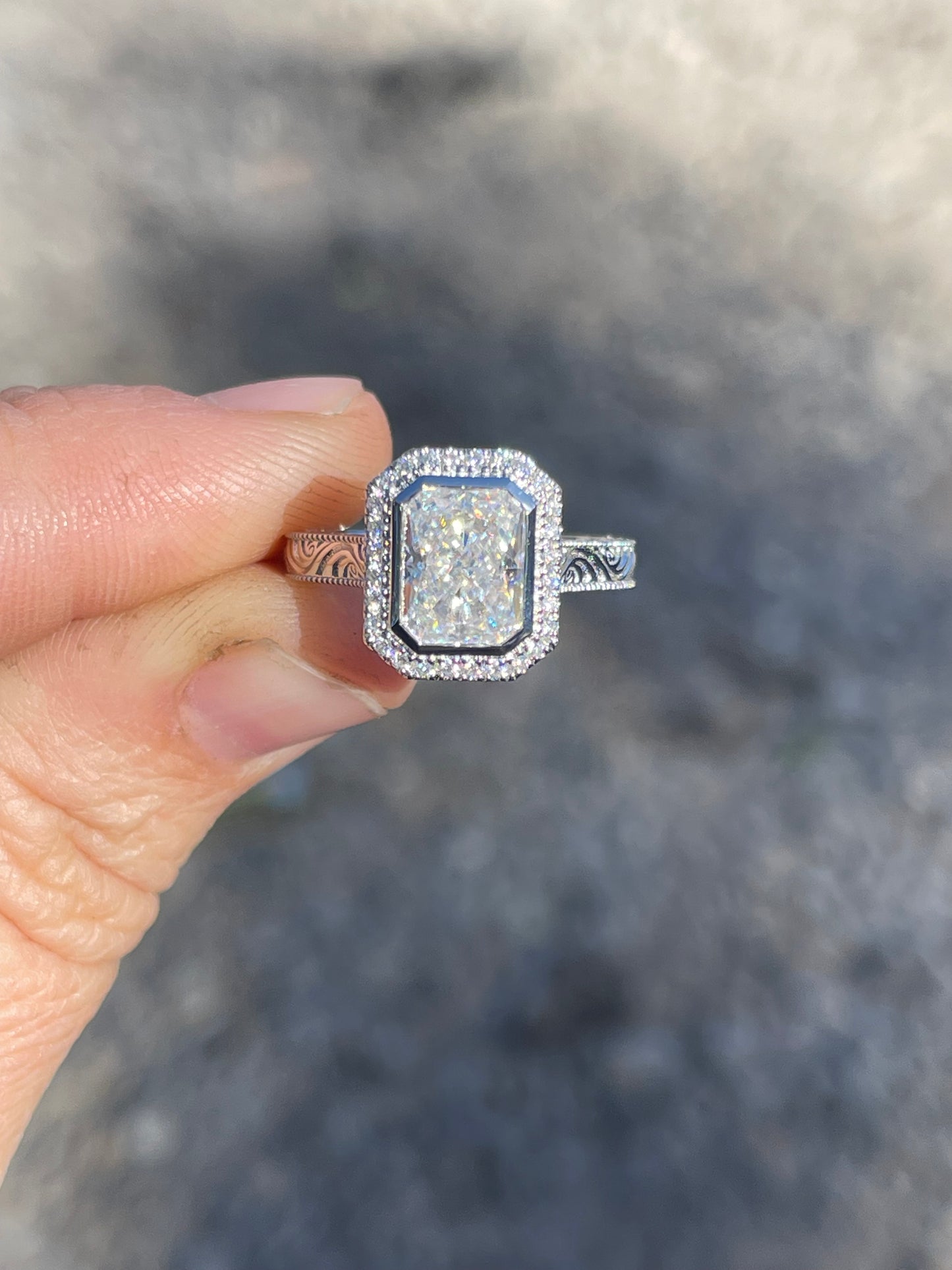 Iris Engagement Ring