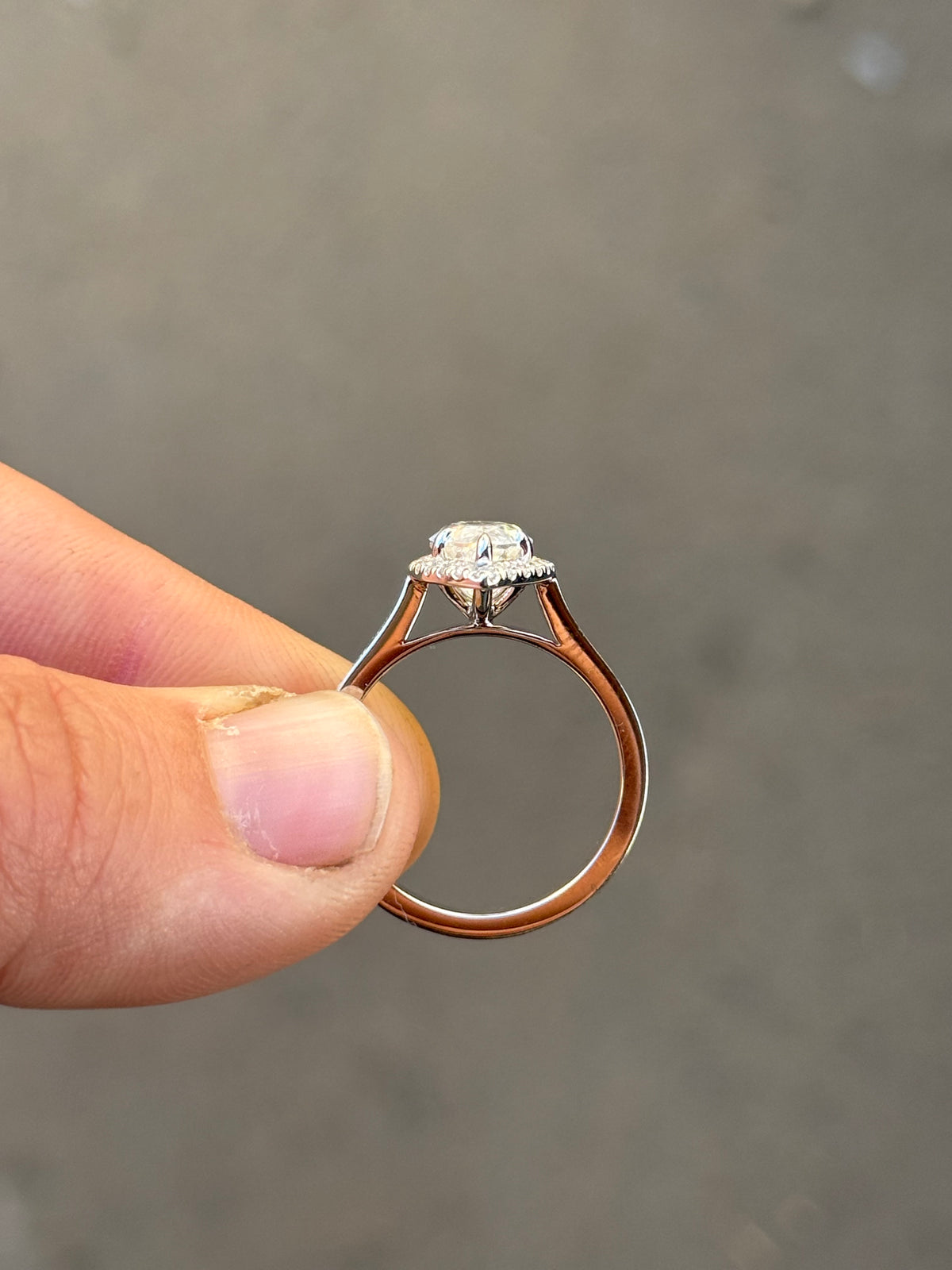 Riviera Cathedral Diamond Engagement Ring