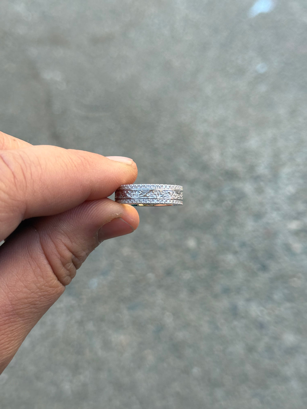 Colleen Moissanite Wedding Band Engagement Rings Tines Ranch Co