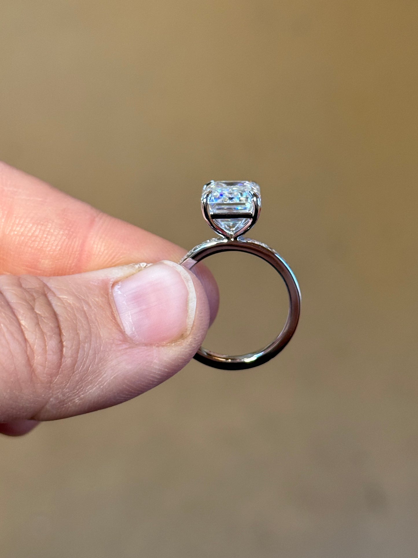 Taylee 5ct Sterling Silver Engagement Ring Engagement Rings Tines Ranch Co