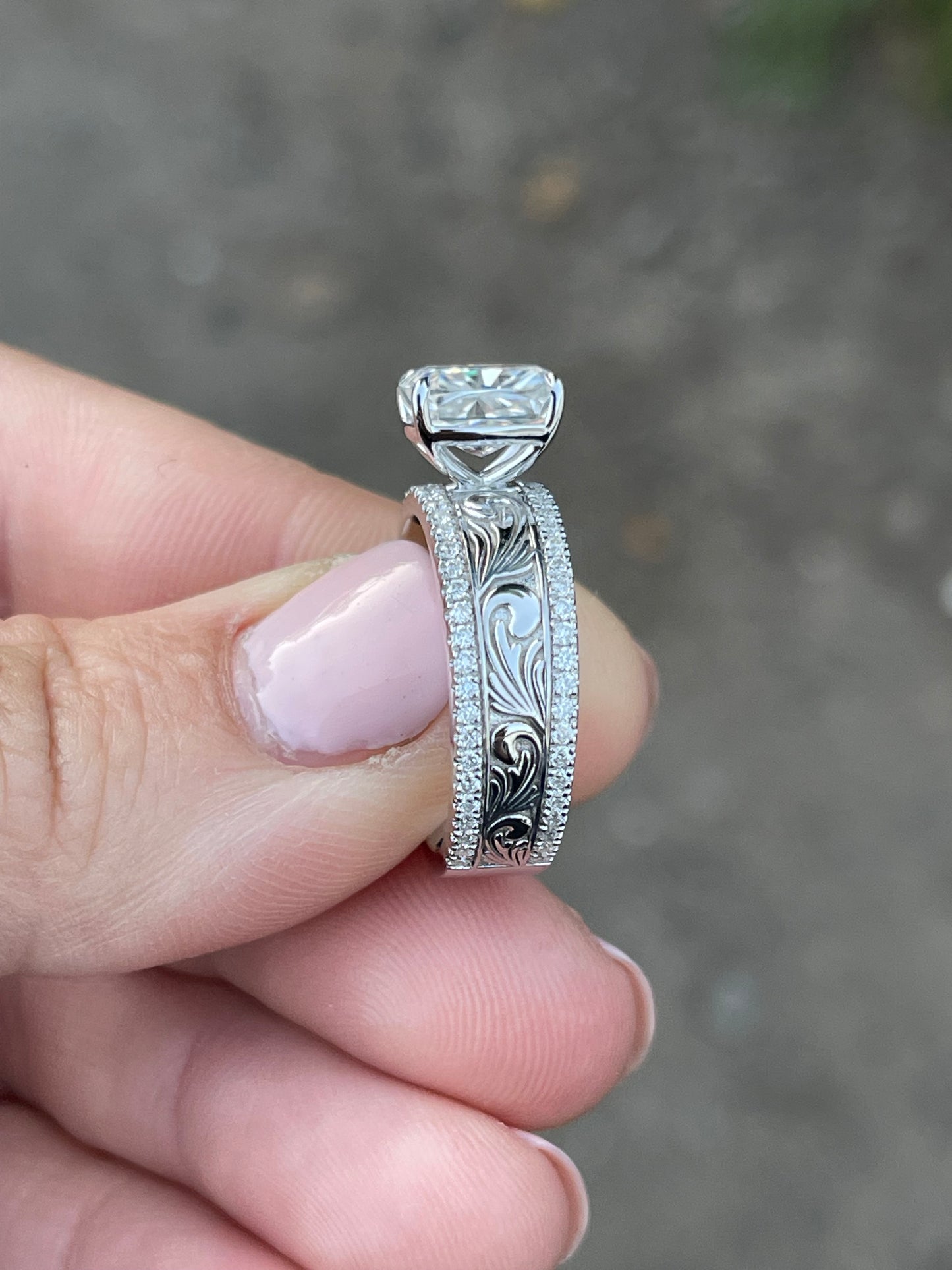 Savannah Sterling Silver Engagement Ring