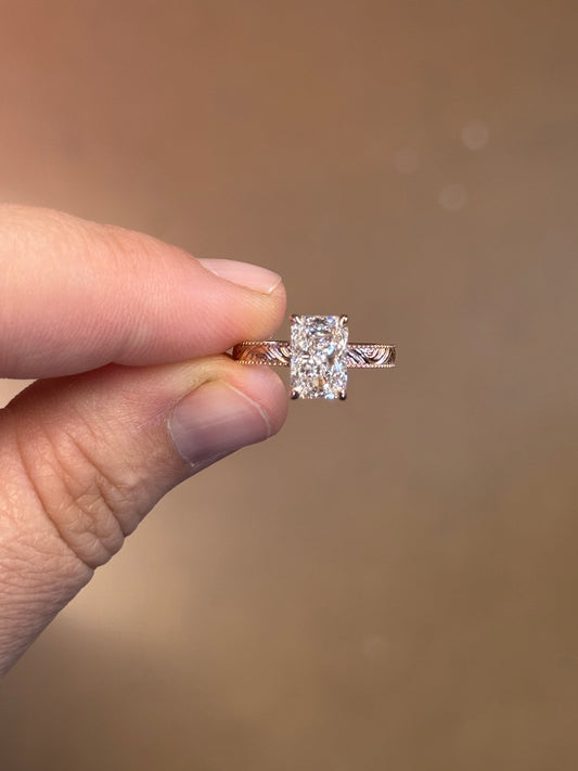 Beth 2ct DIAMOND Engagement Ring Engagement Rings Tines Ranch Co