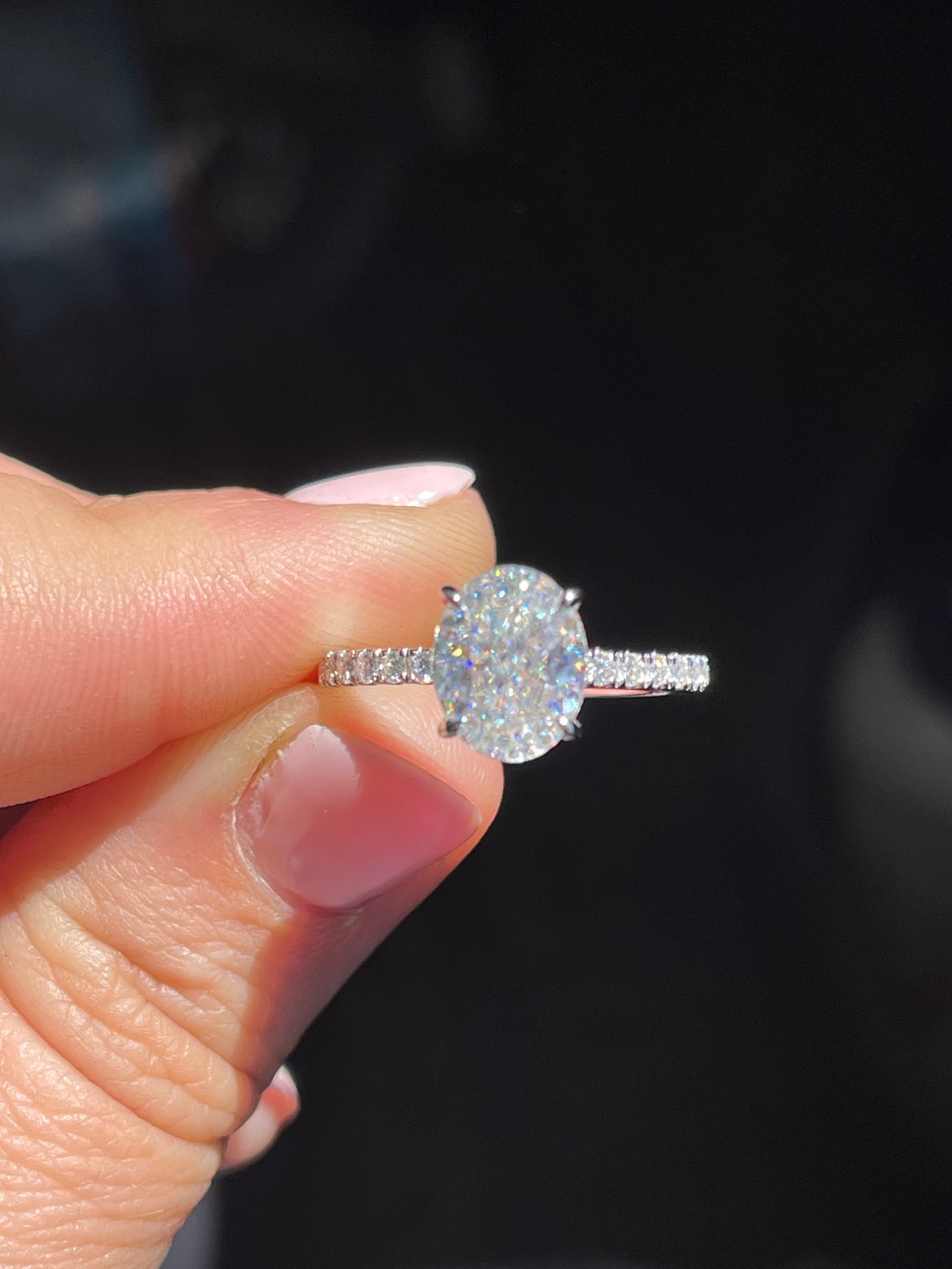 Billie Sterling Silver Engagement Ring