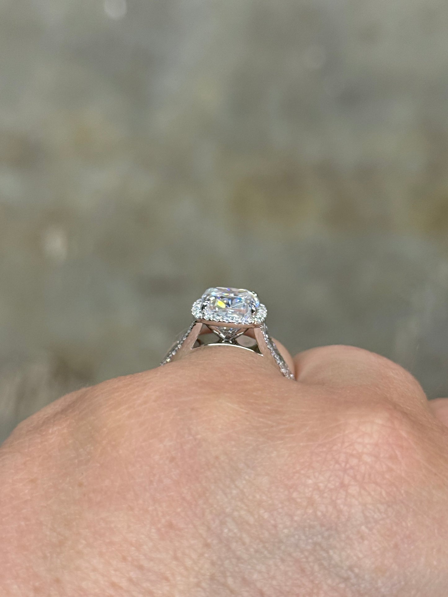 Jean Cathedral Sterling Silver Engagement Ring Engagement Rings Tines Ranch Co