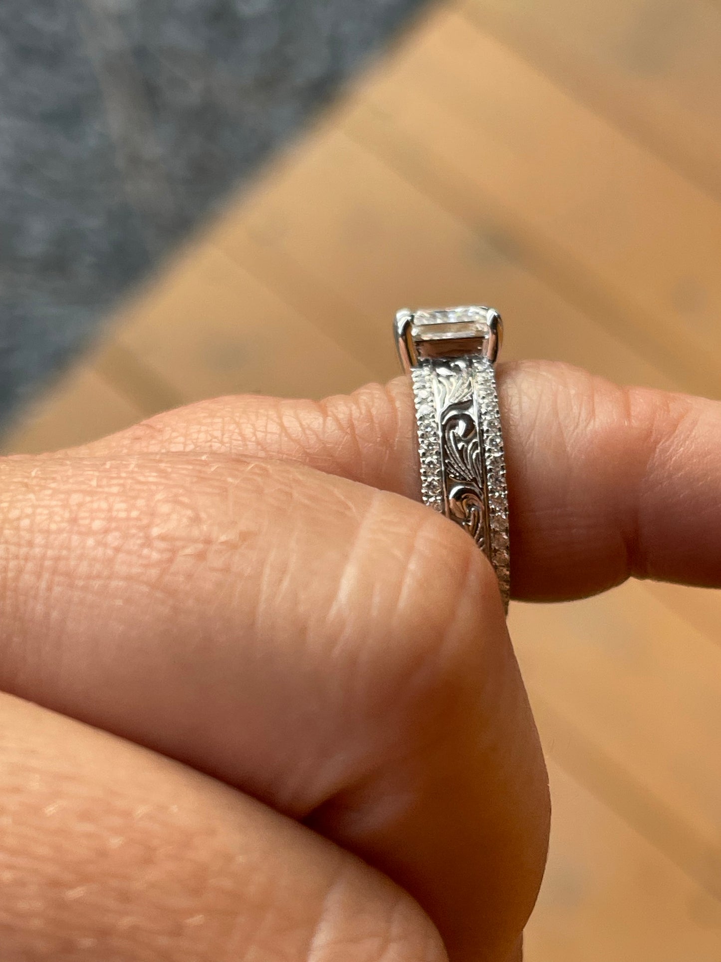 Missy Sterling Silver Engagement Ring