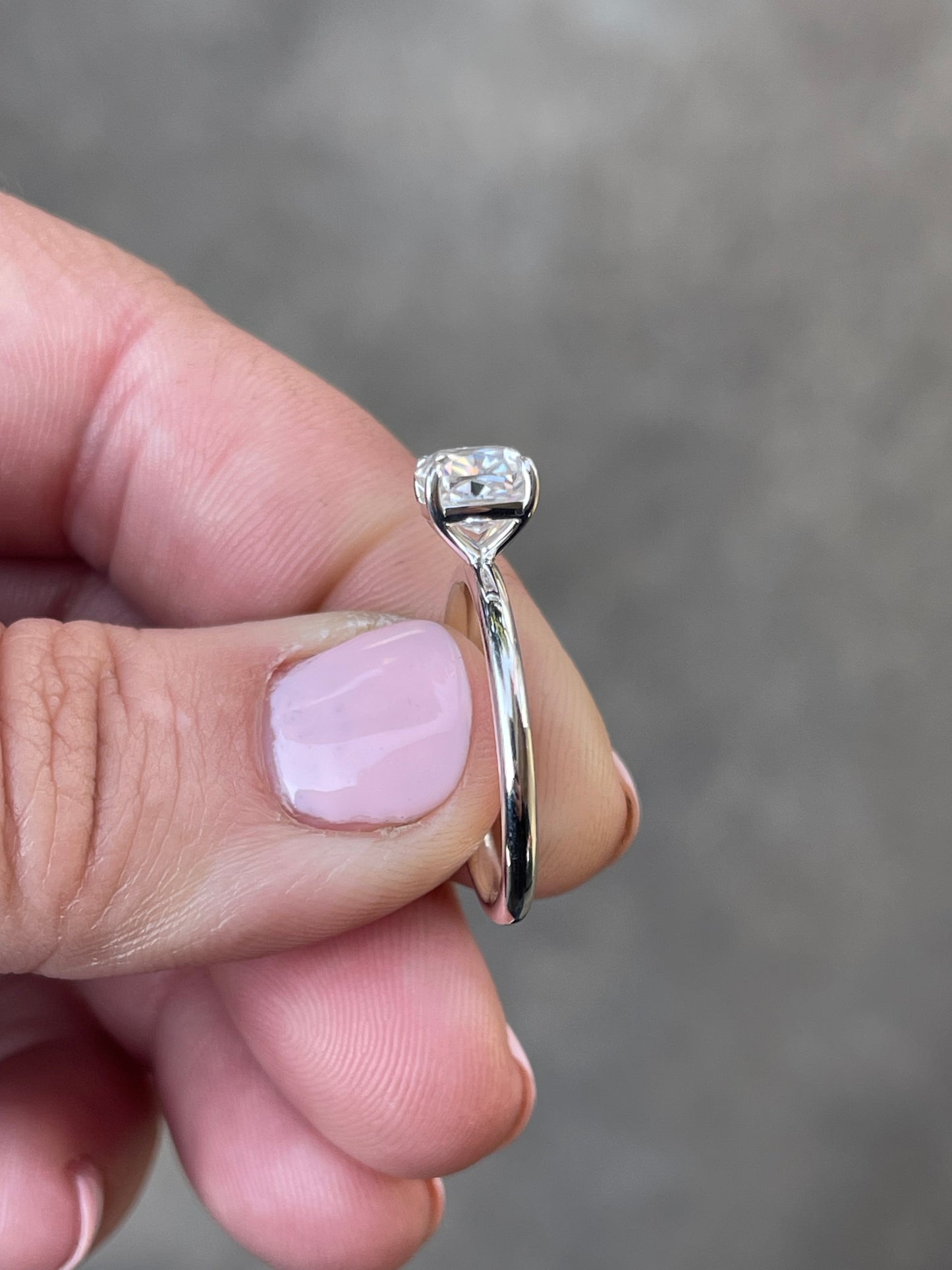 Emmett Sterling Silver Engagement Ring