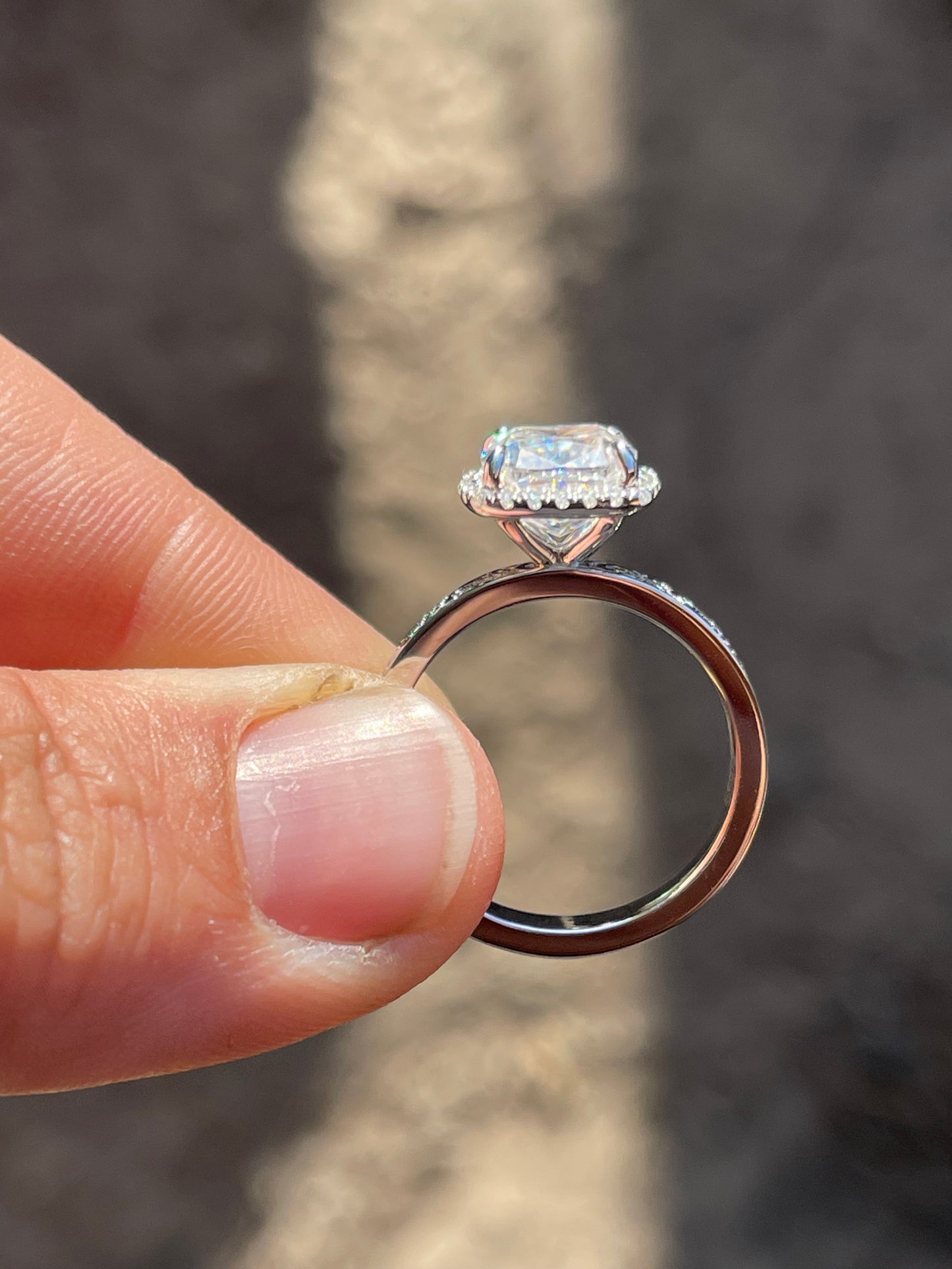 Thistle Engagement Ring