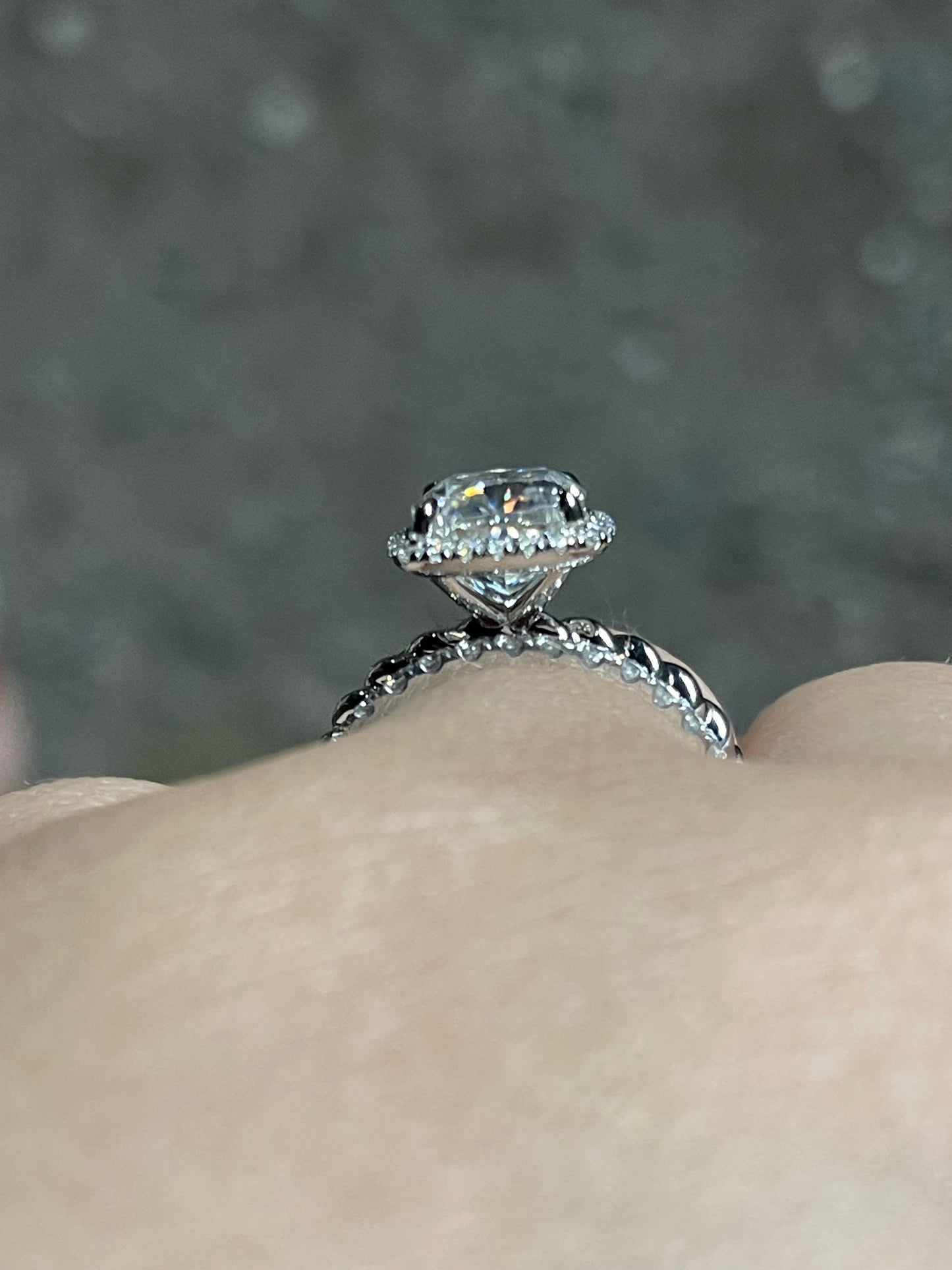 Stevie Sterling Silver Engagement Ring