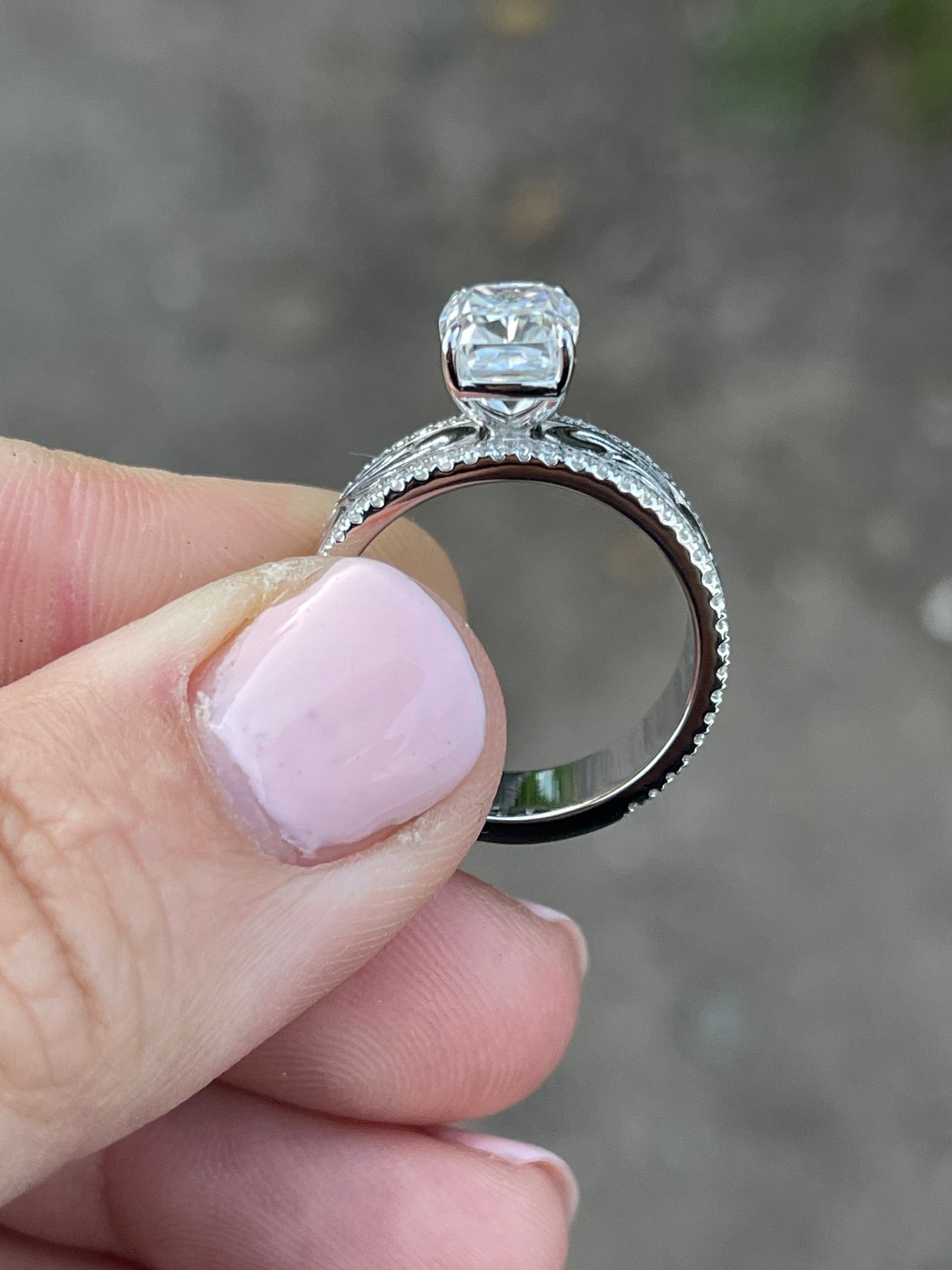 Savannah Sterling Silver Engagement Ring