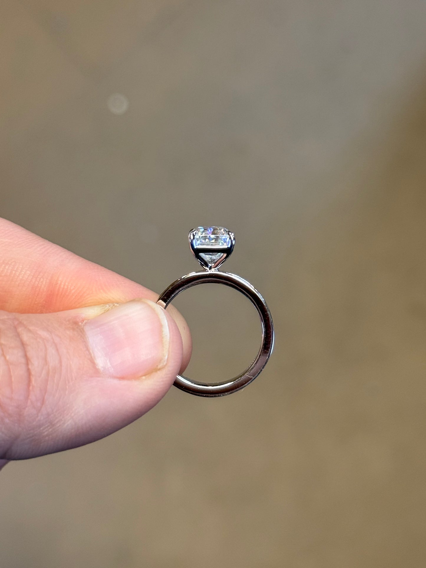 Brooks 5.5US Sterling Silver Engagement Ring Engagement Rings Tines Ranch Co
