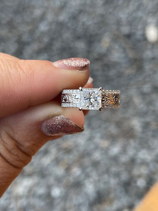 Missy Sterling Silver Engagement Ring