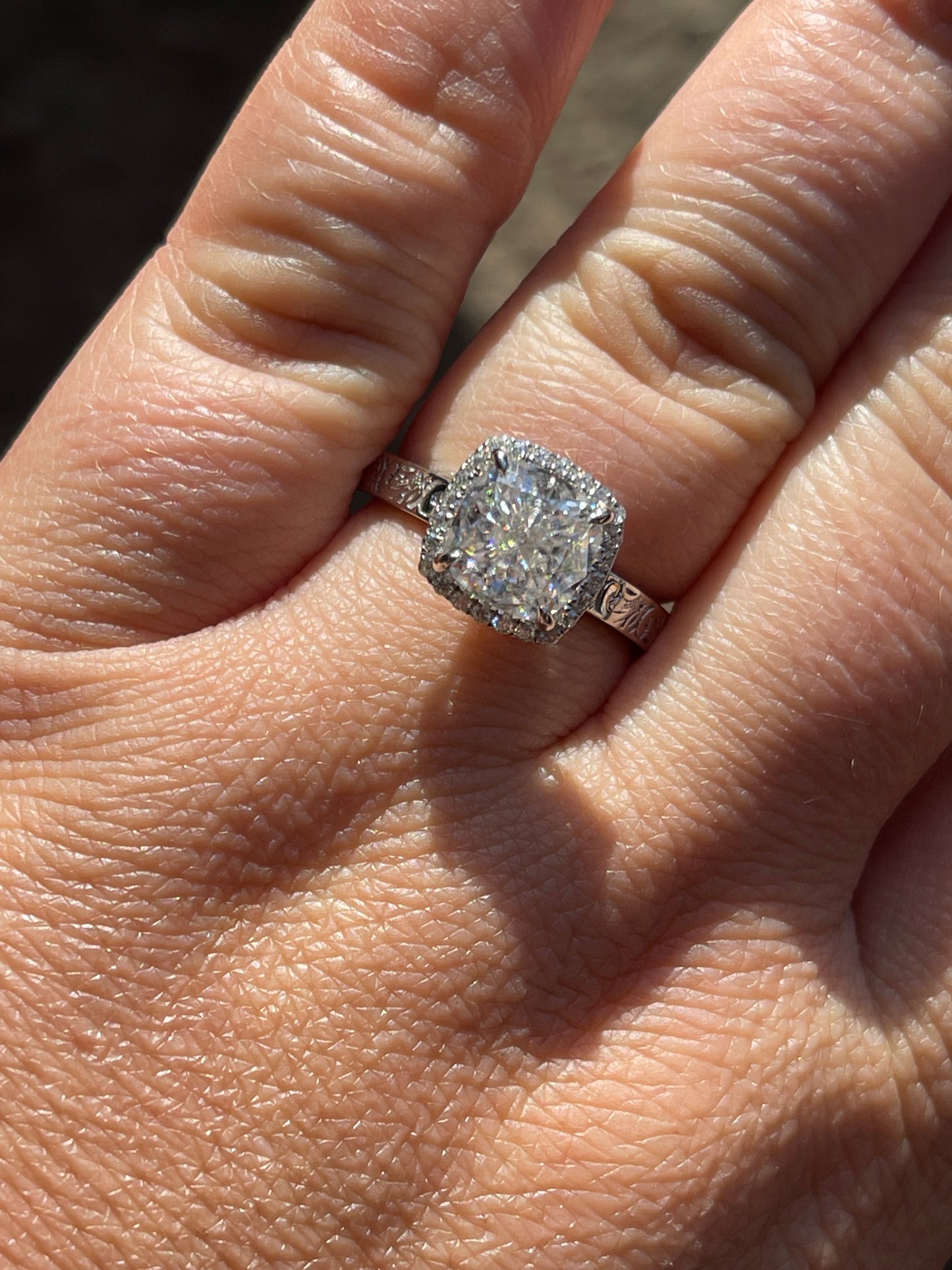Thistle Engagement Ring