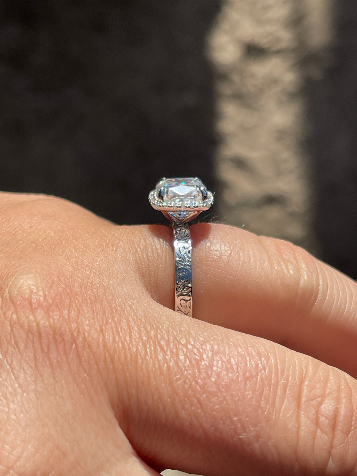 Thistle Engagement Ring