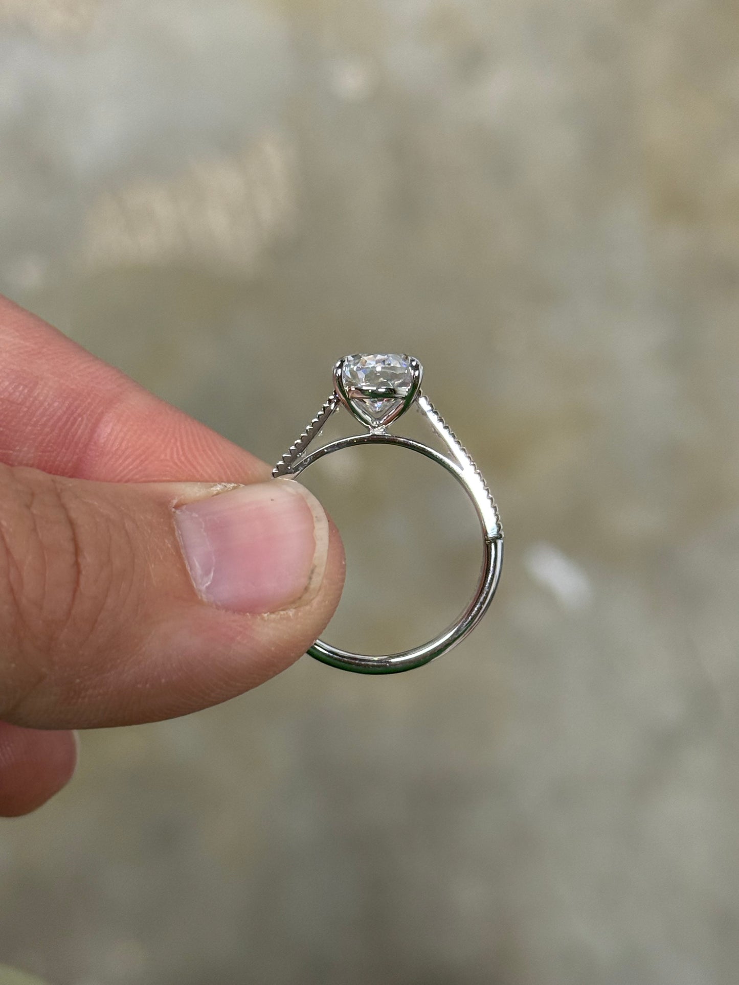Ira Cathedral Sterling Silver Engagement Ring Engagement Rings Tines Ranch Co