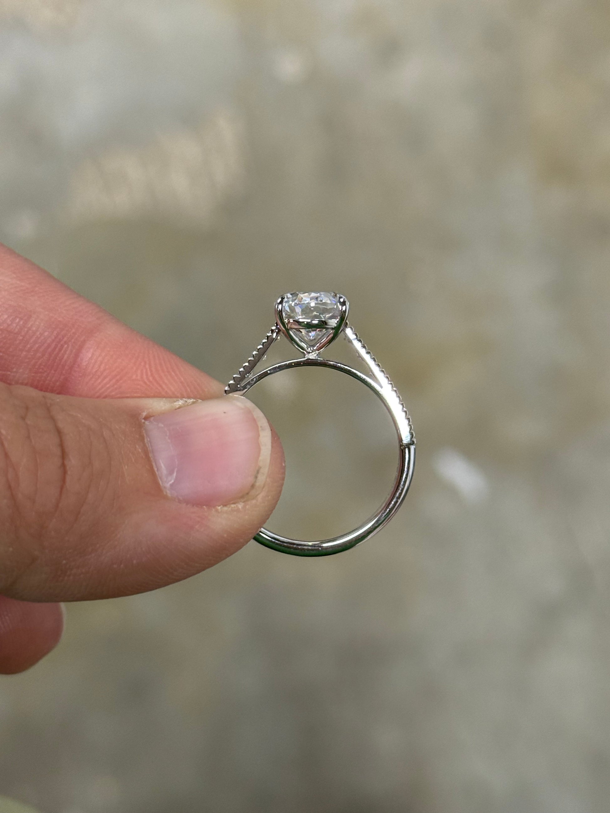 Ira Cathedral Sterling Silver Engagement Ring Engagement Rings Tines Ranch Co