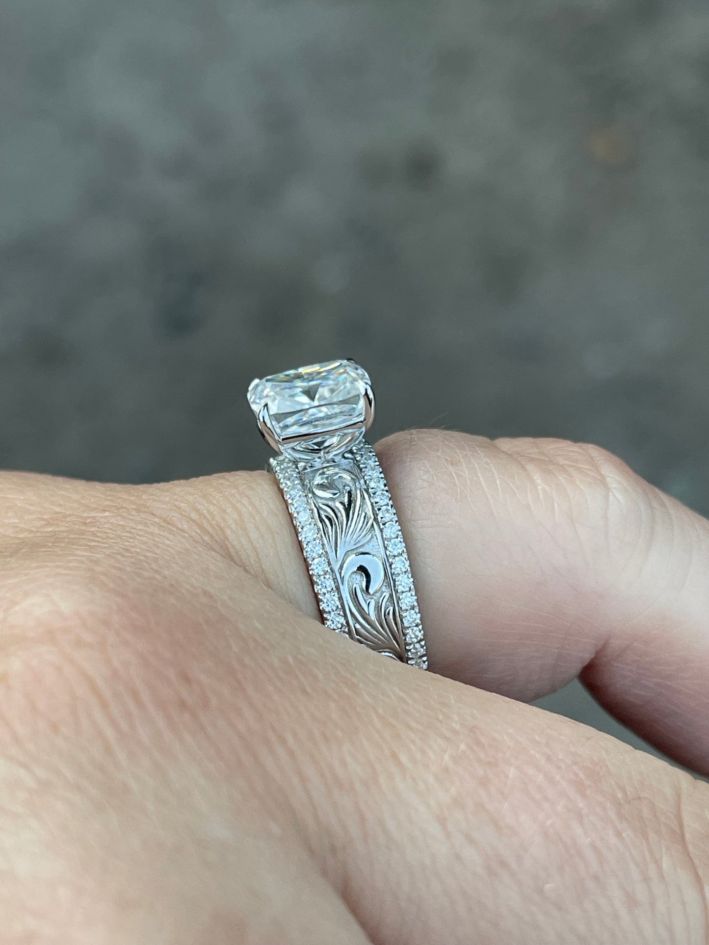 Savannah Sterling Silver Engagement Ring