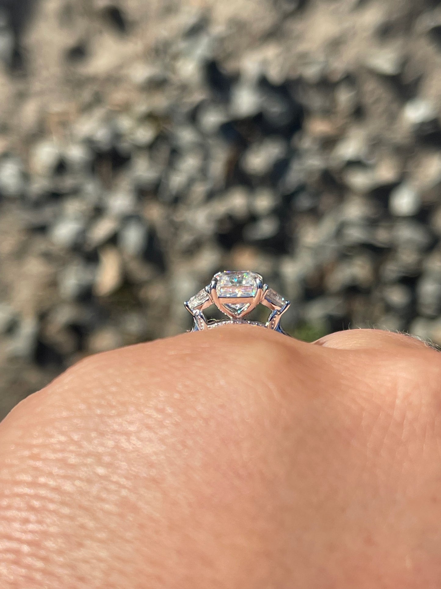 Doloris Sterling Silver Engagement Ring