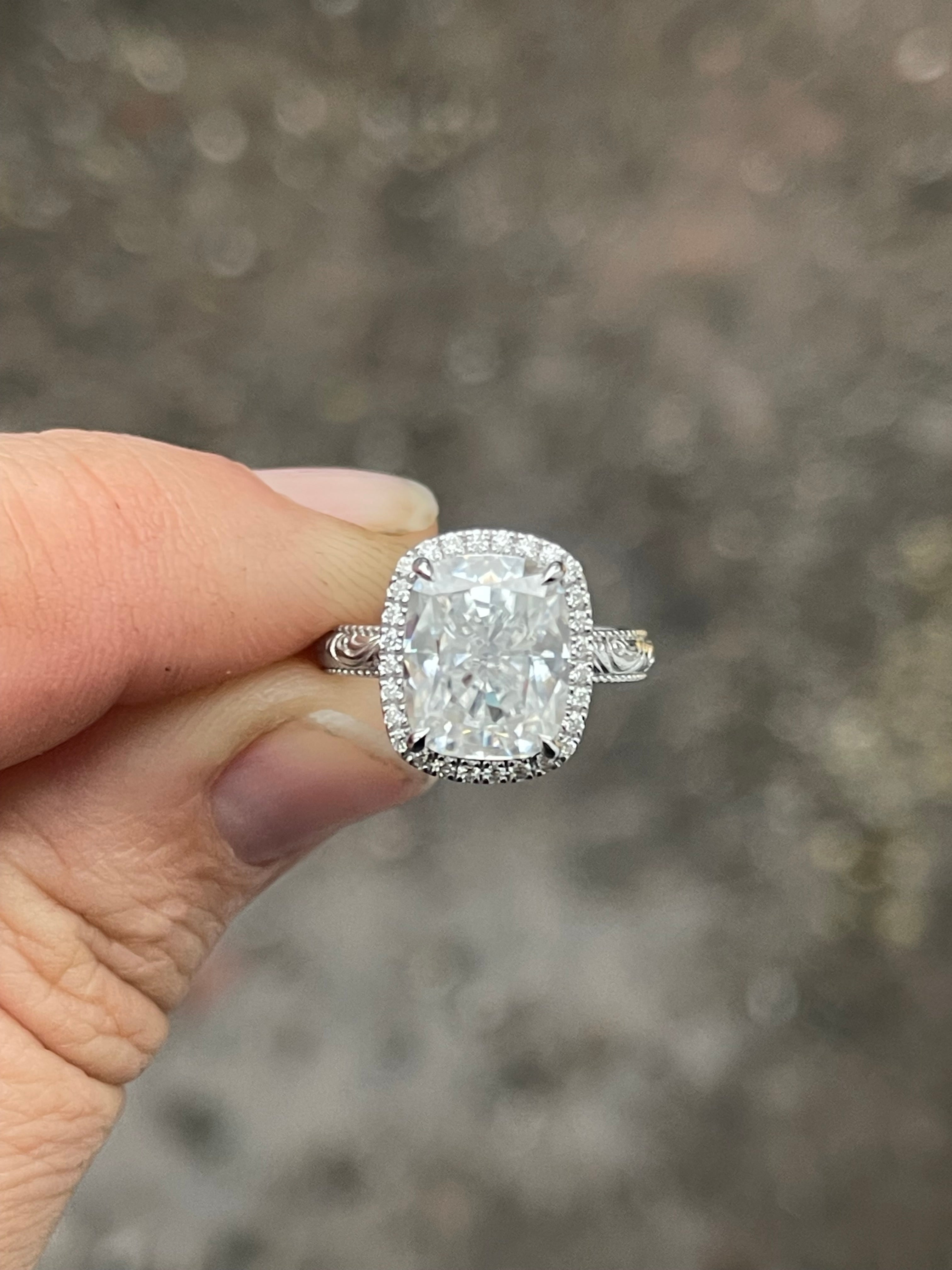 Aspen Tree Rings Aspen 5ct Engagement Ring – Tines Ranch Co Jewellery