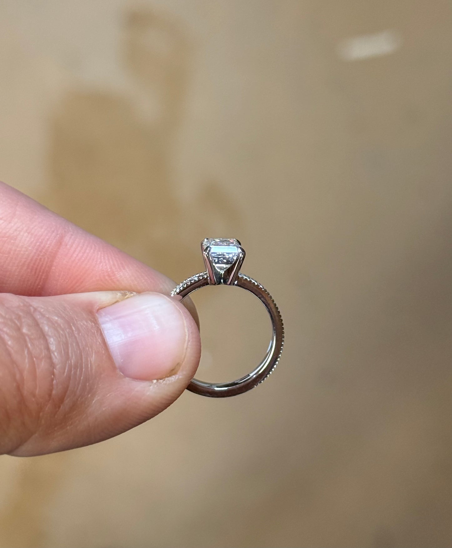 Brett 1.5ct Sterling Silver Engagement Ring Engagement Rings Tines Ranch Co