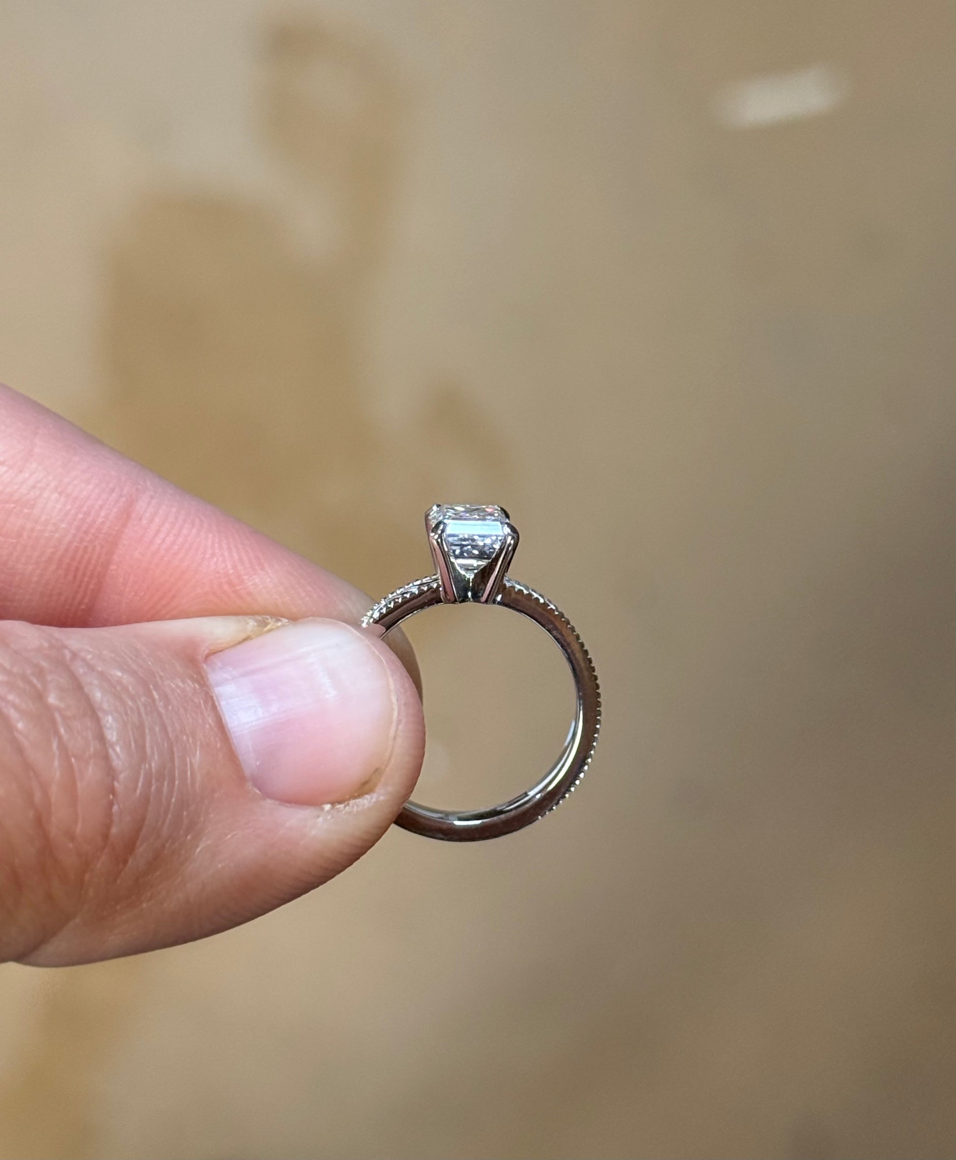 Brett 1.5ct Sterling Silver Engagement Ring Engagement Rings Tines Ranch Co