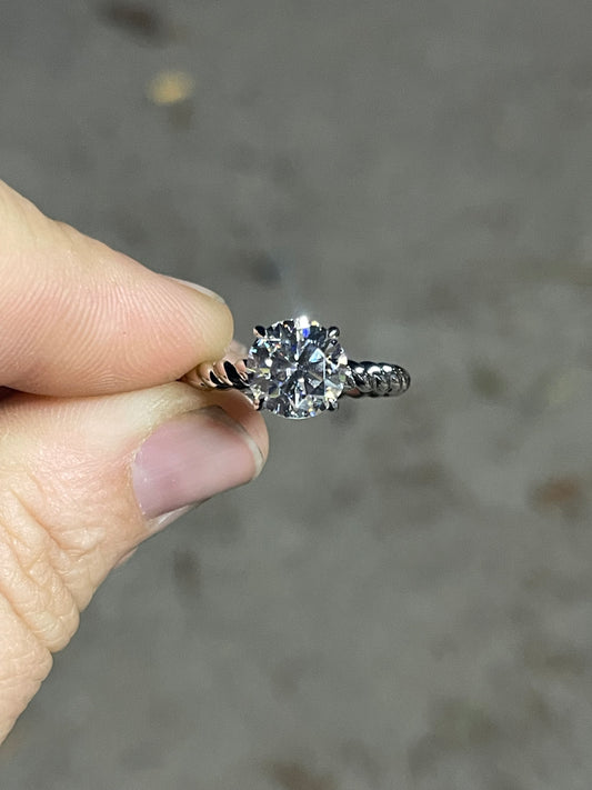 Shae Sterling Silver Engagement Ring