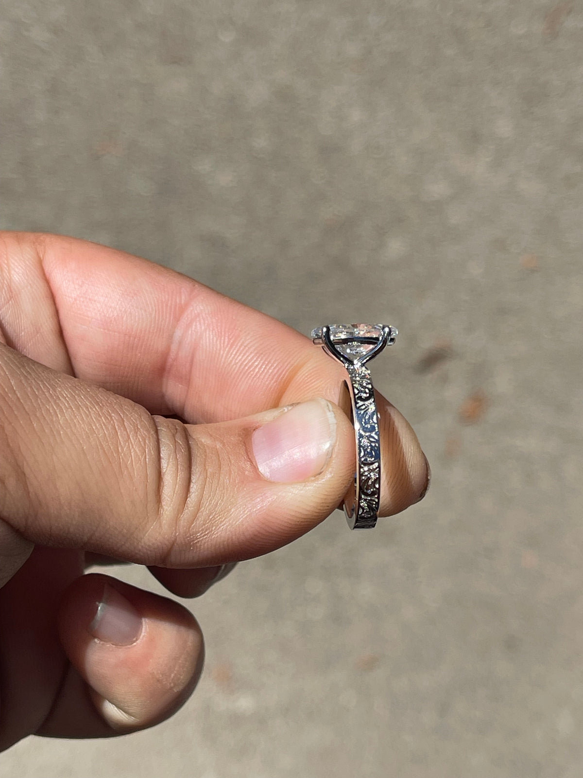 Ko Raya Ring Raya Sterling Silver Engagement Ring – Tines Ranch Co Jewellery