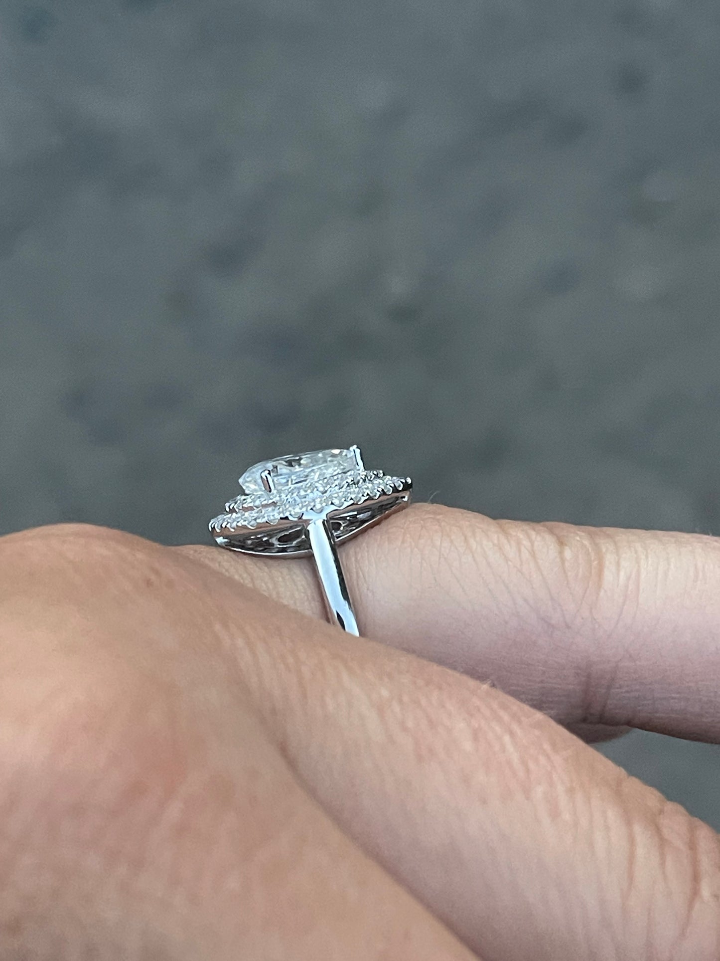 Helena Sterling Silver Engagement Ring