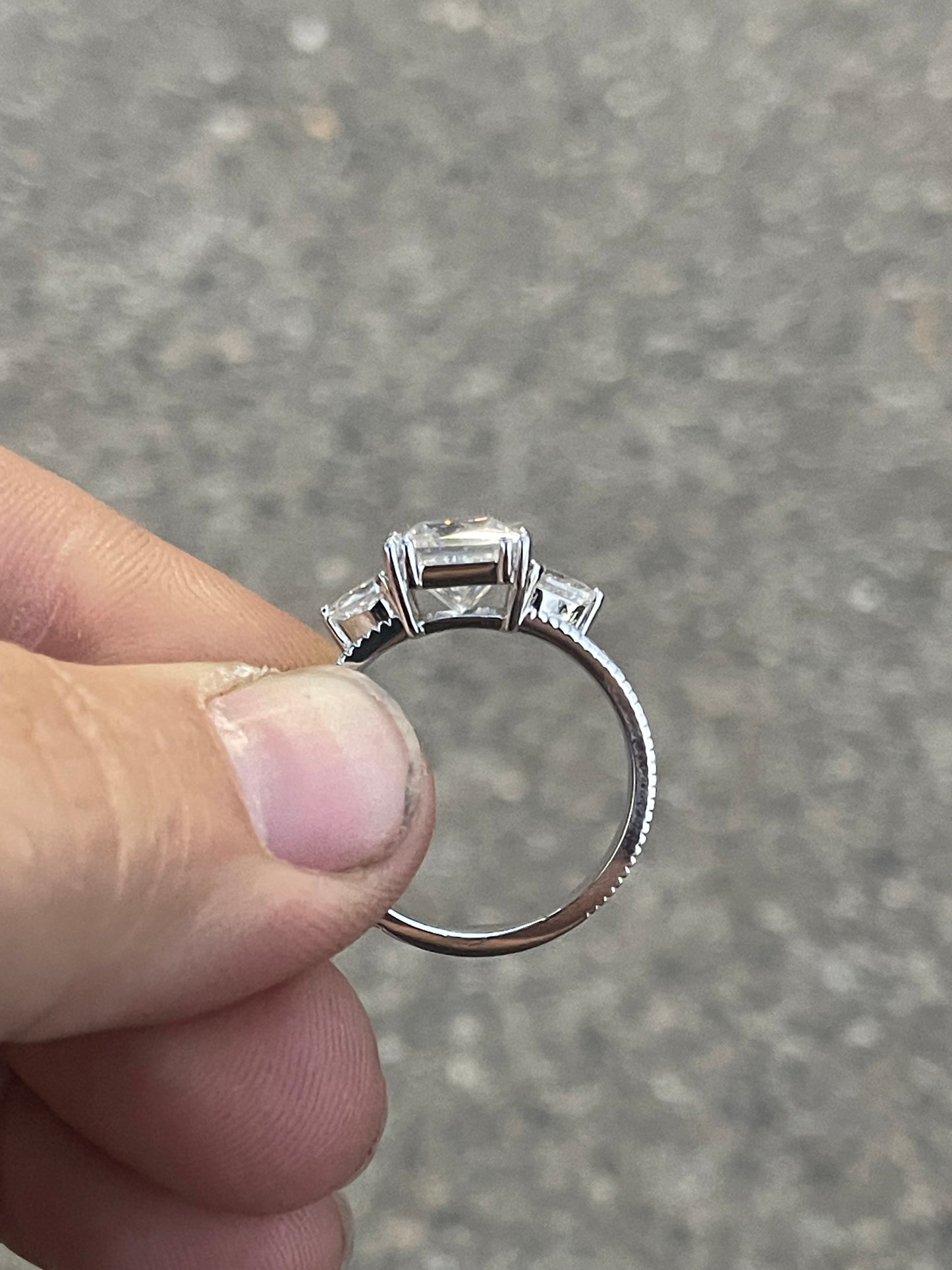 Jameson Sterling Silver Engagement Ring