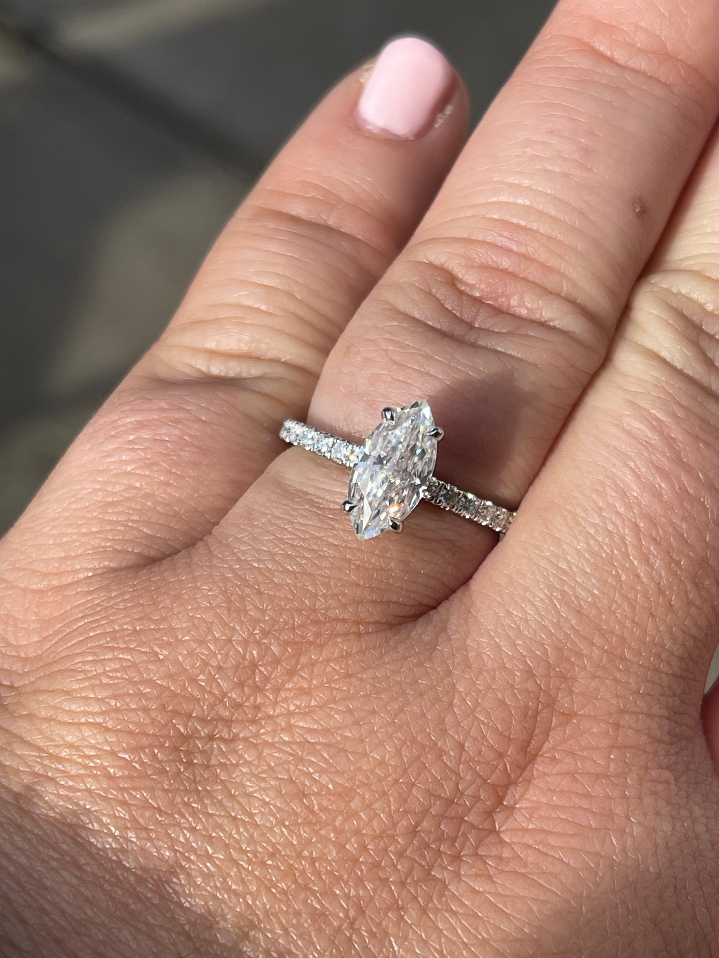 Gianna Sterling Silver Engagement Ring