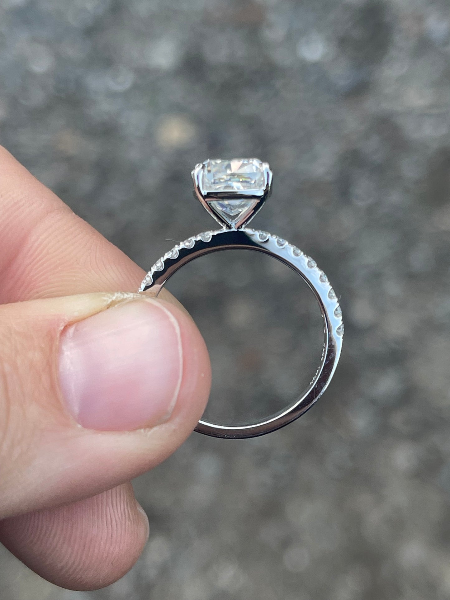 Charley Sterling Silver Engagement Ring