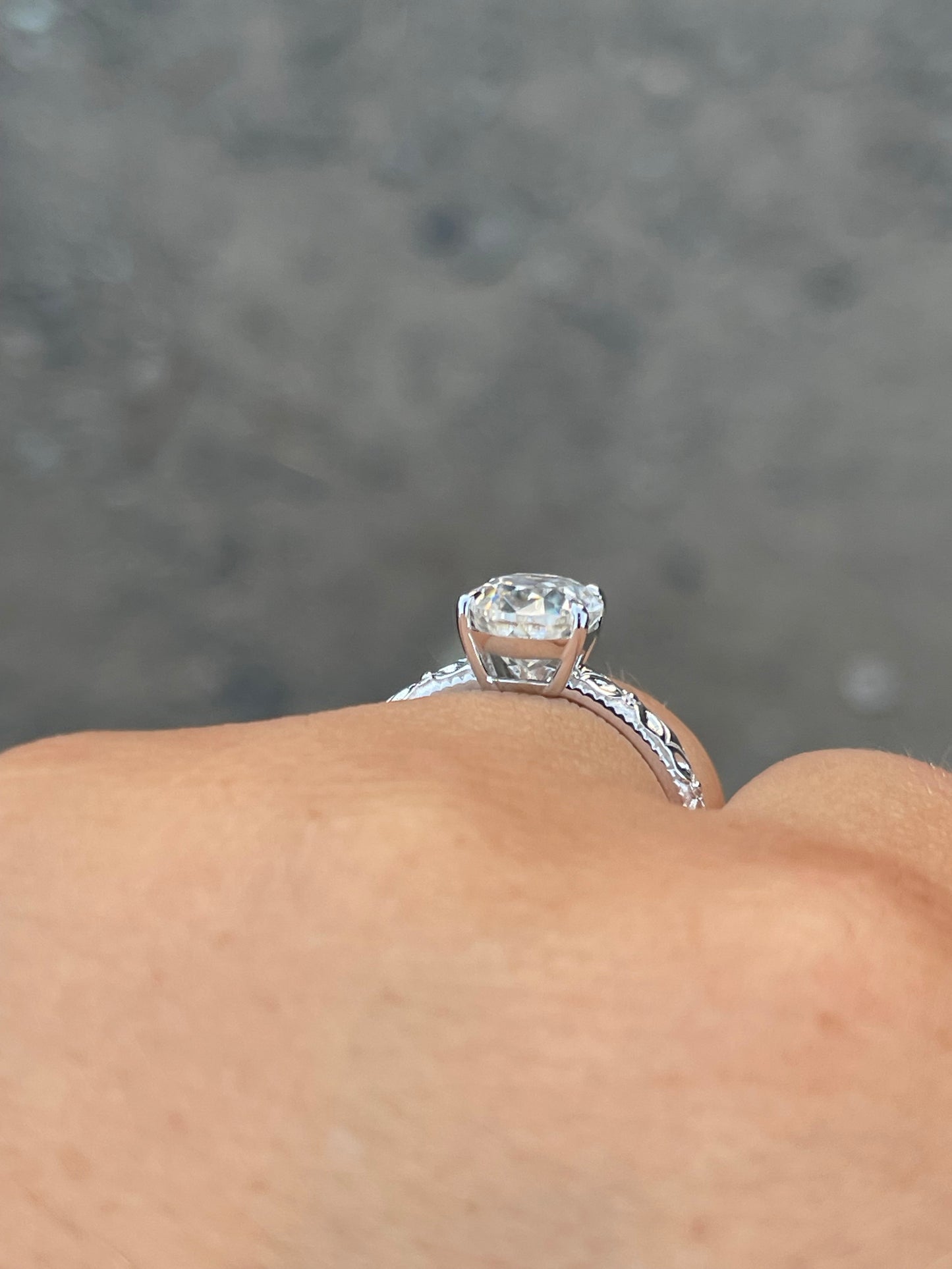 Victoria (LP) Solitaire Engagement Ring