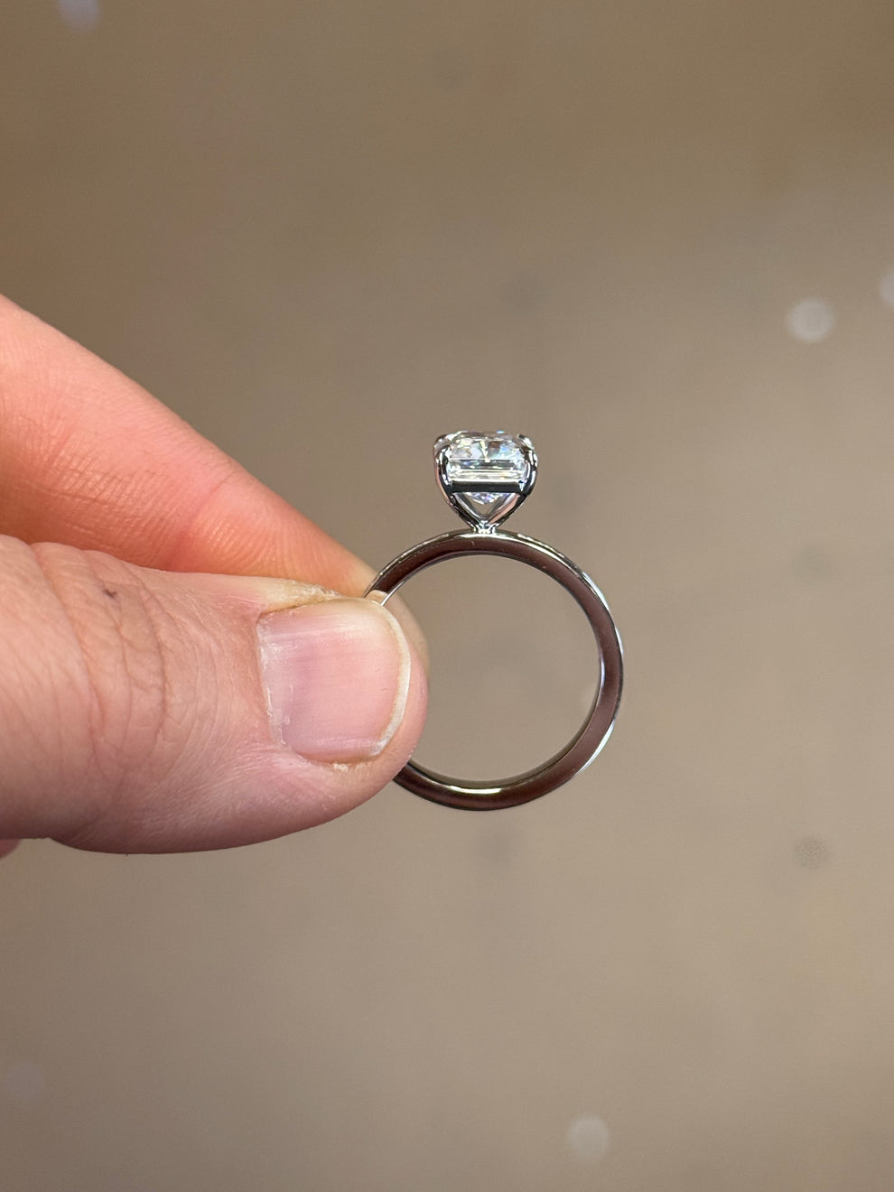 Brooks 4ct Engagement Ring – Tines Ranch Co Jewellery