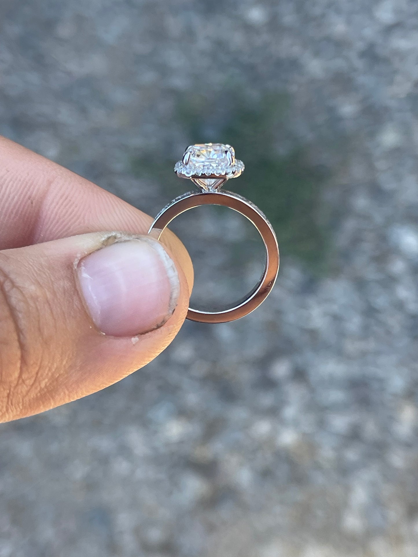 Jordy Sterling Silver Engagement Ring