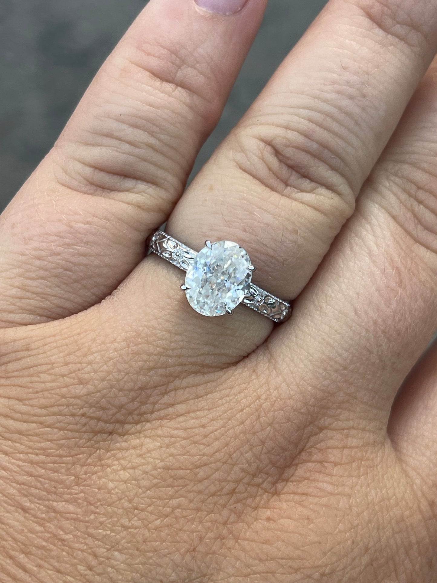 Victoria (LP) Solitaire Engagement Ring