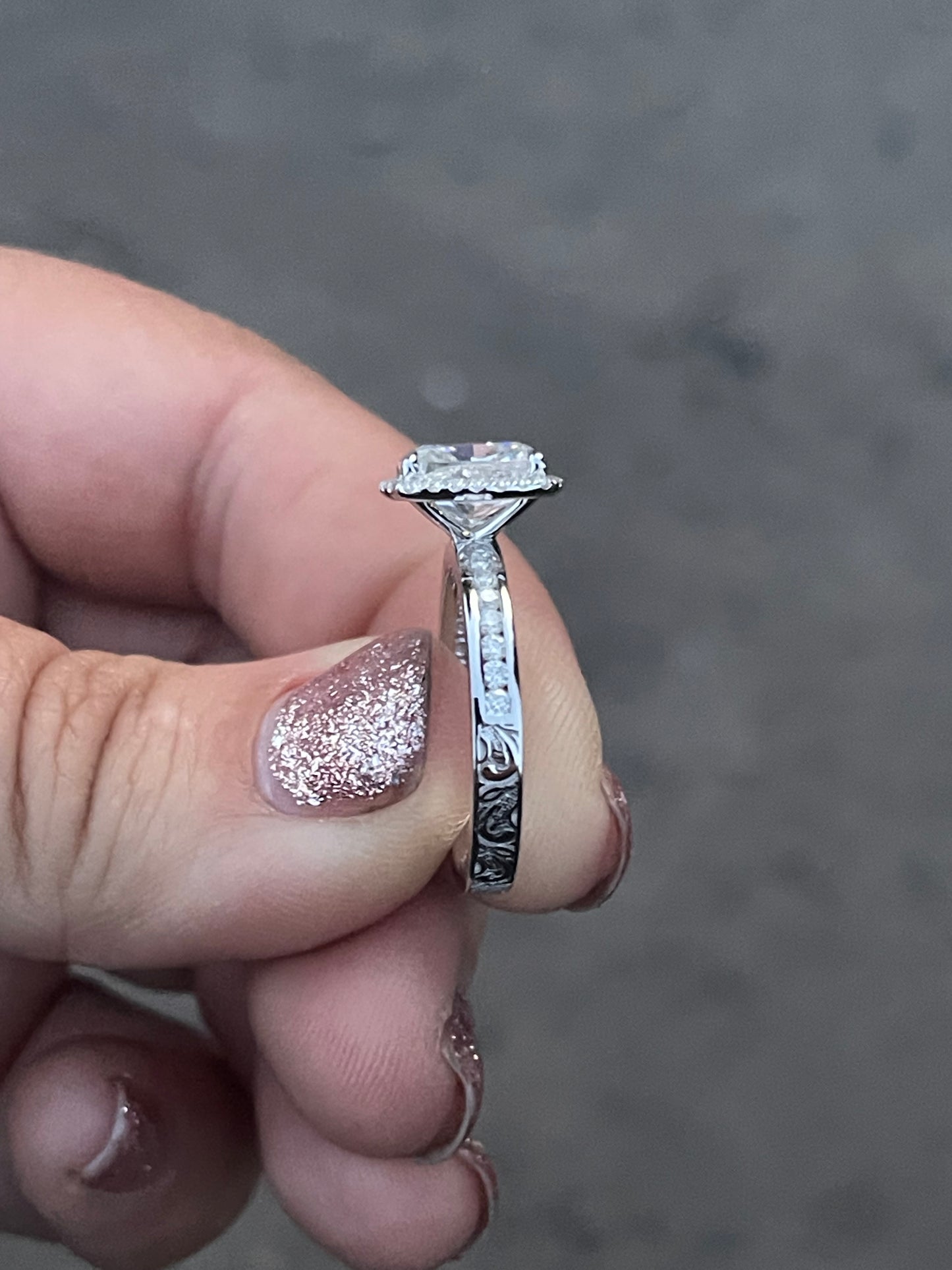 Laine Sterling Silver Engagement Ring
