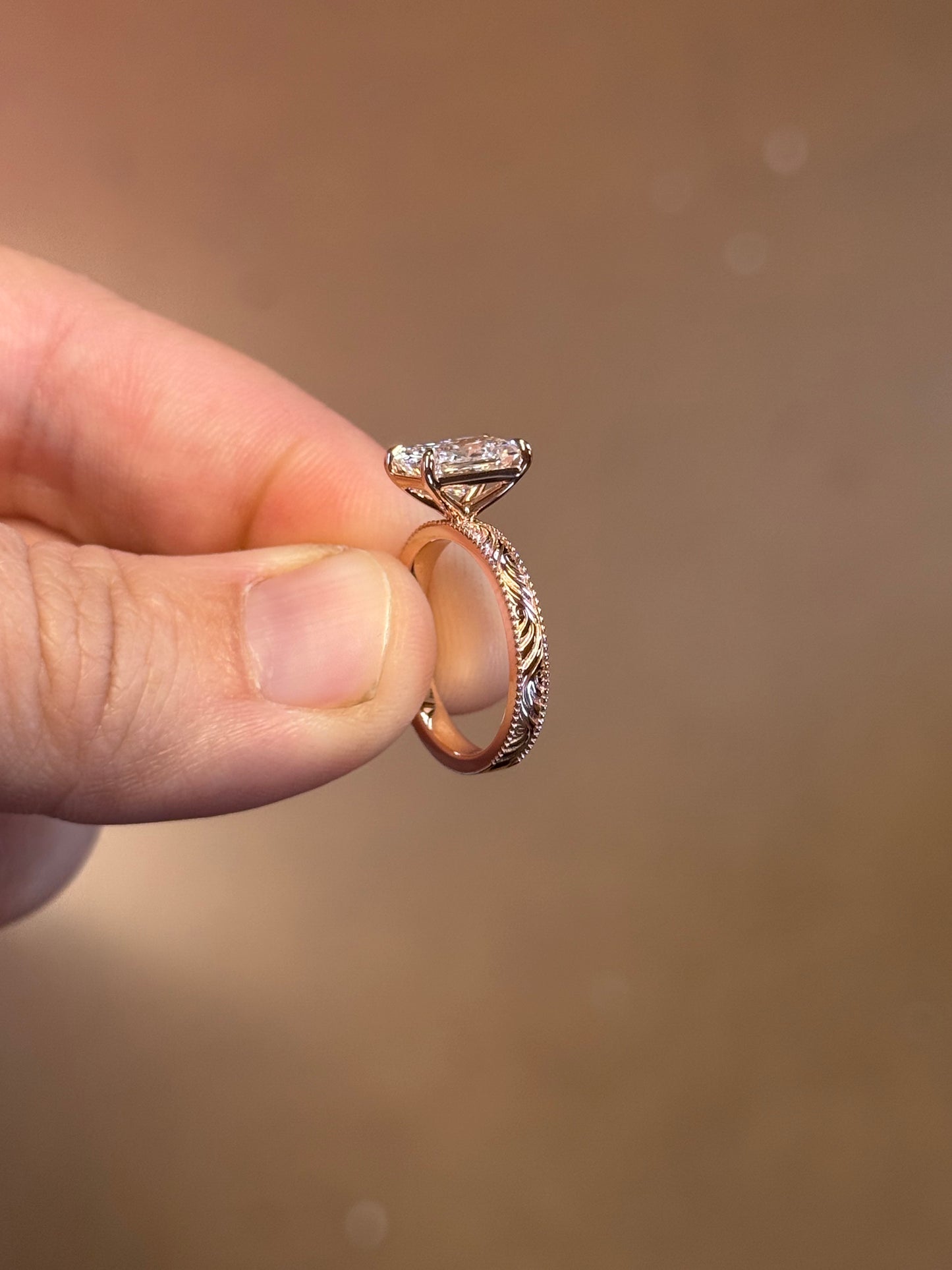 Beth 2ct DIAMOND Engagement Ring Engagement Rings Tines Ranch Co