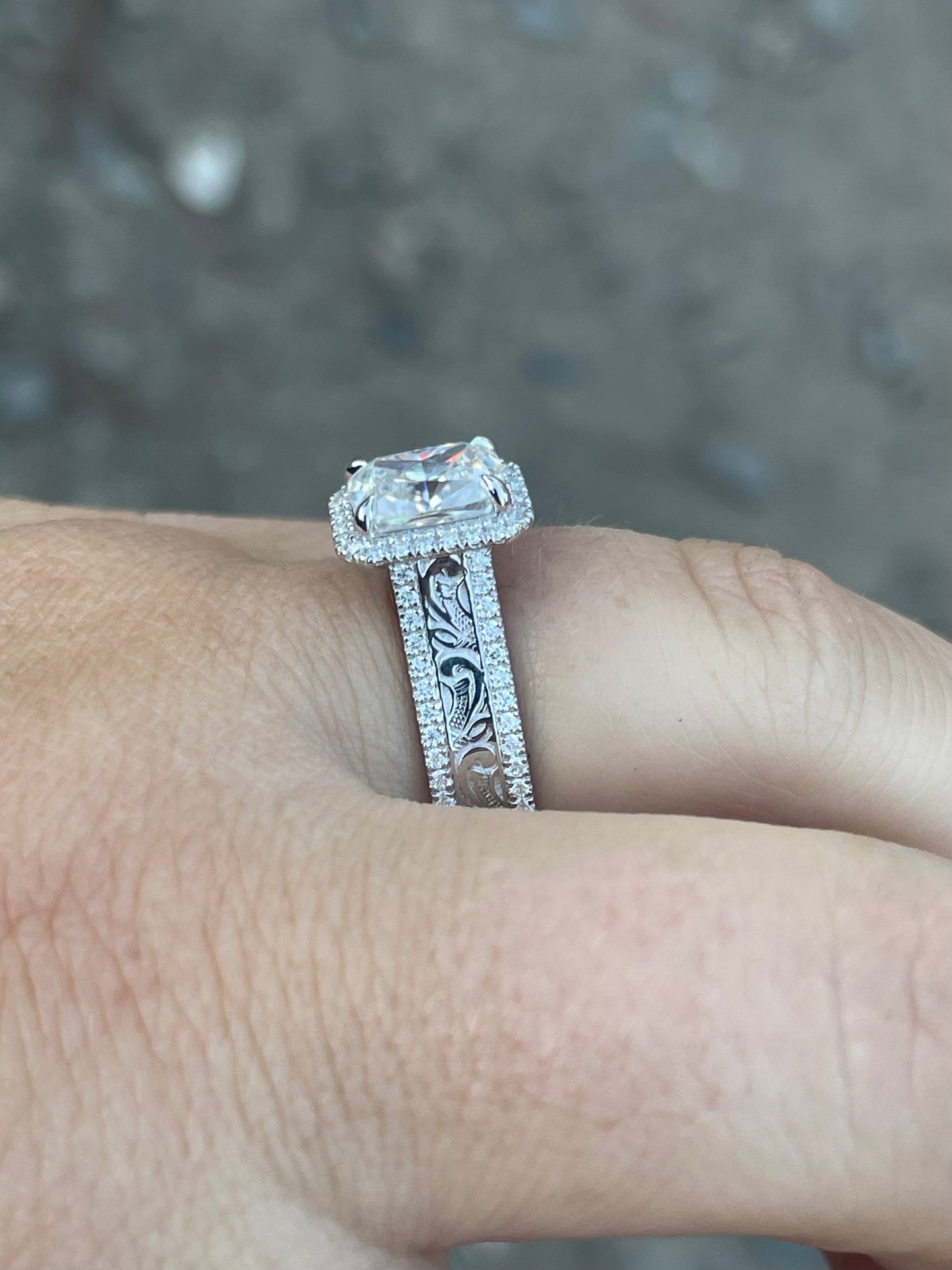 Kennedy Cathedral Engagement Ring