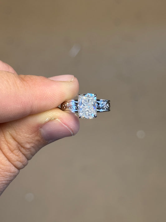 Kaylee Elongated Engagement Ring