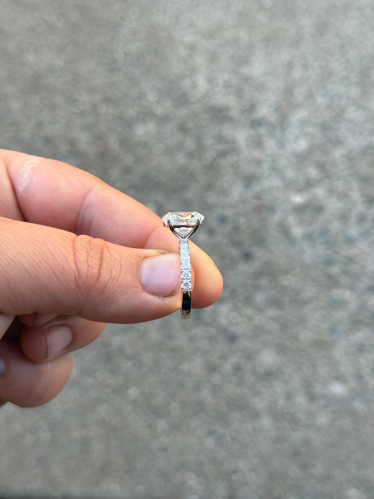 Billie Sterling Silver Engagement Ring Engagement Rings Tines Ranch Co