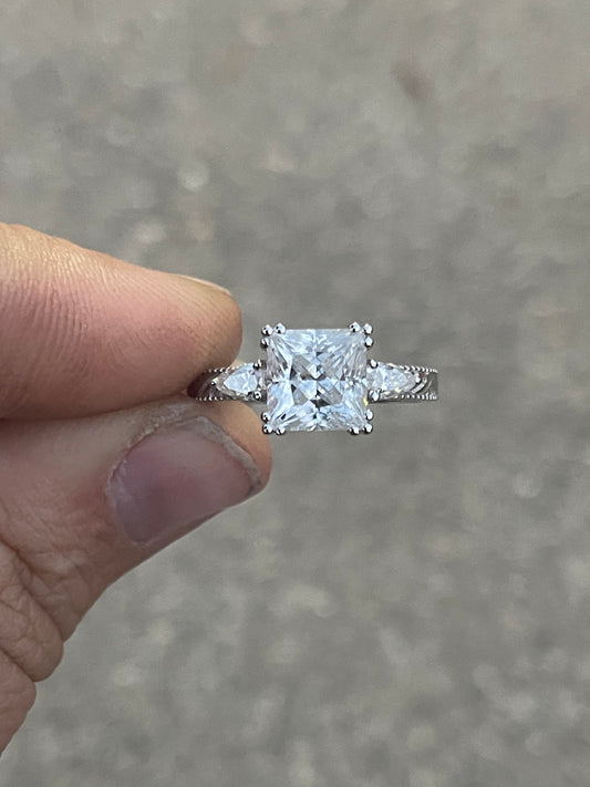 Jameson Sterling Silver Engagement Ring