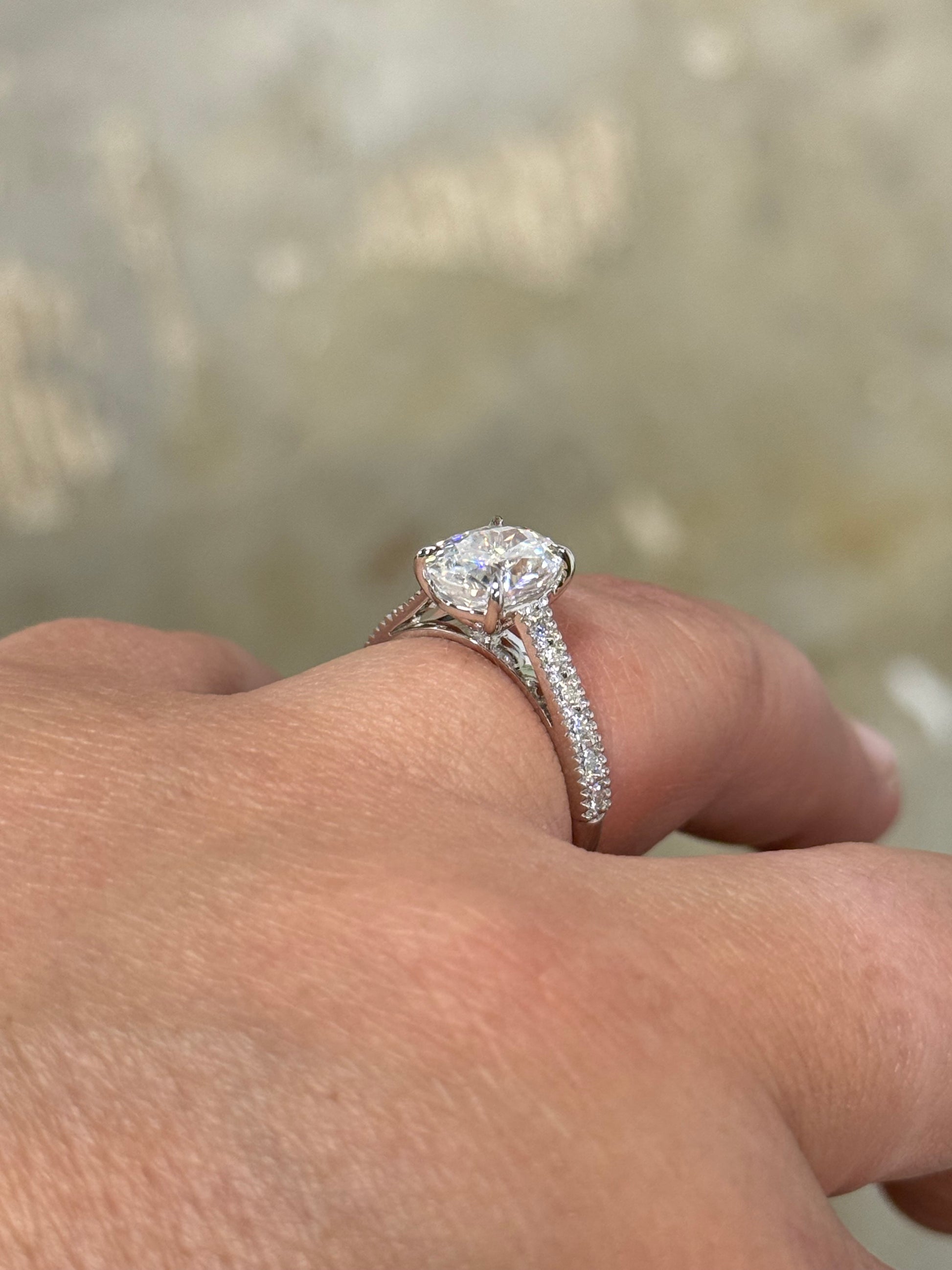 Ira Cathedral Sterling Silver Engagement Ring Engagement Rings Tines Ranch Co