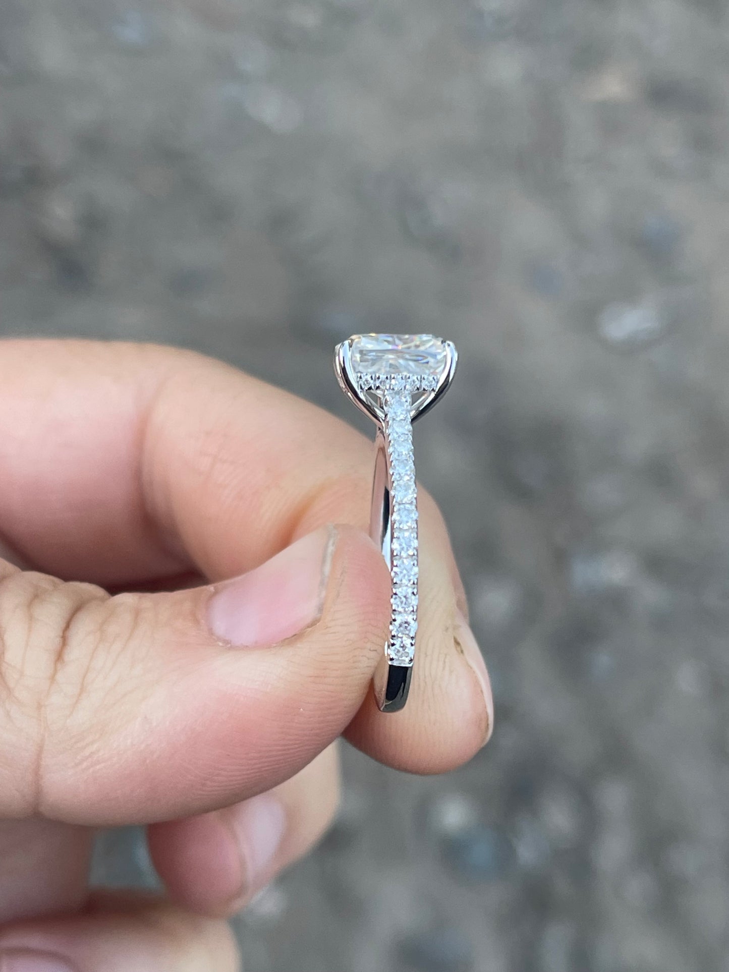 Kodi Cathedral Engagement Ring