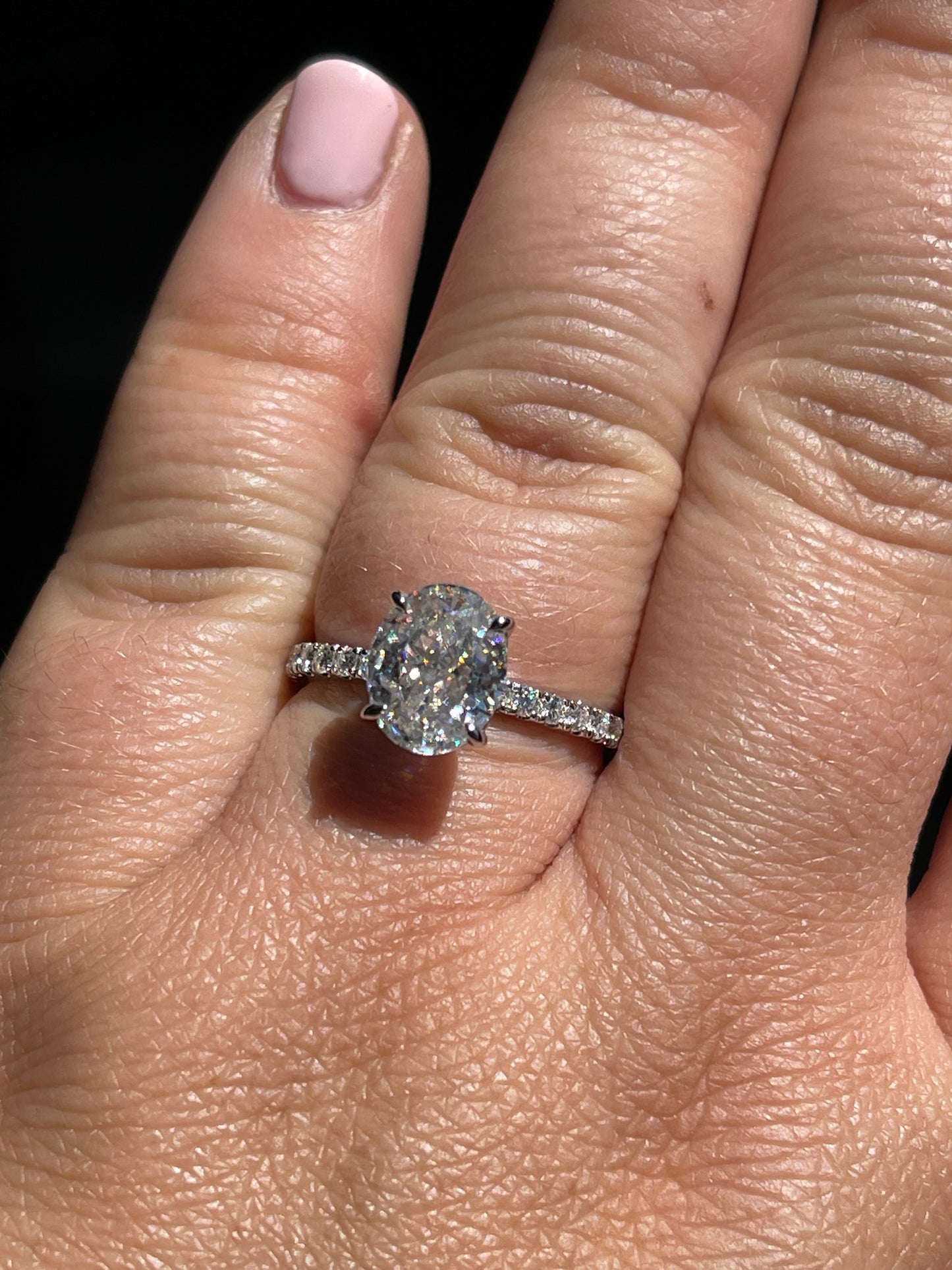 Billie Sterling Silver Engagement Ring